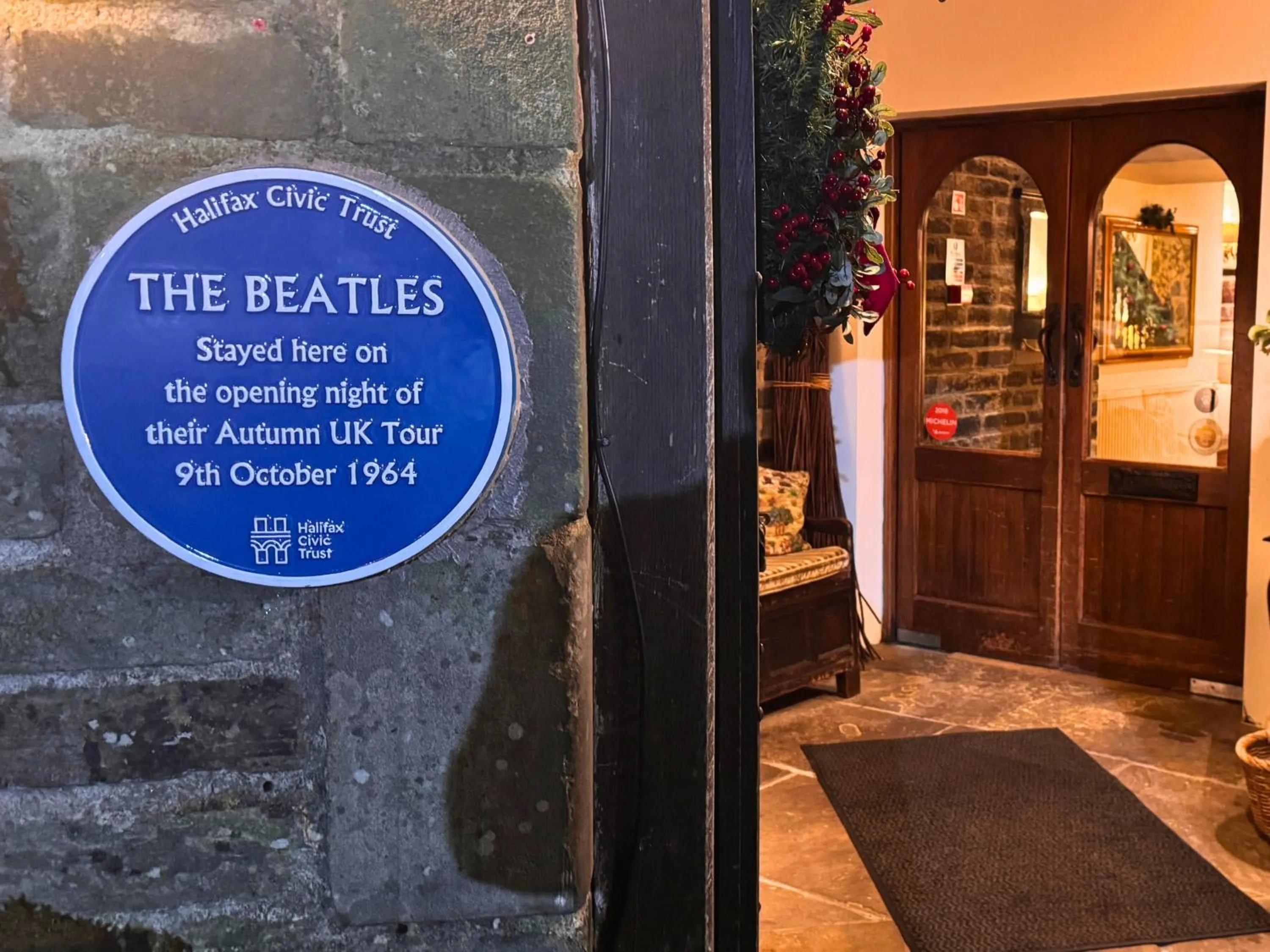 Certificate/Award in Holdsworth House Hotel