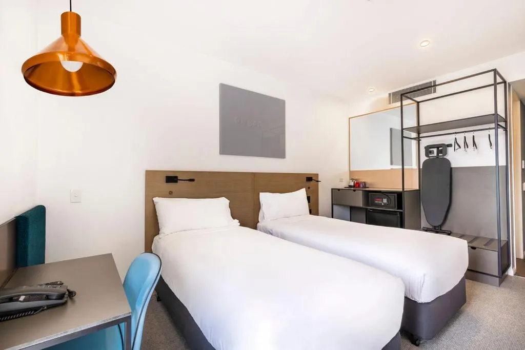Bedroom, Bed in Citadines Connect Sydney Airport