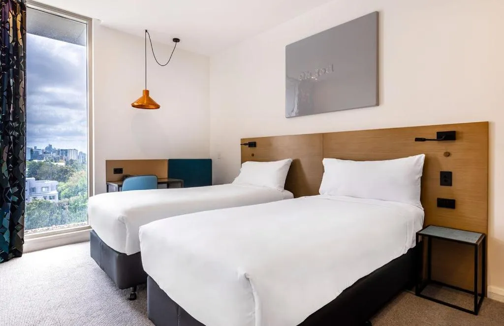Bedroom, Bed in Citadines Connect Sydney Airport