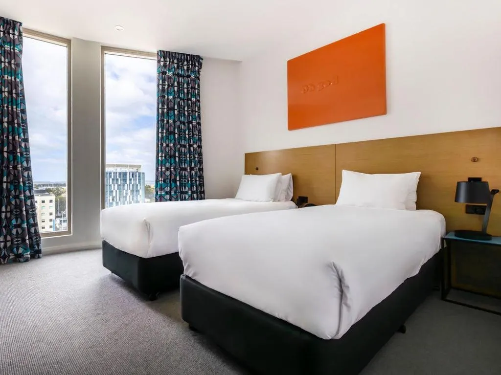Bedroom, Bed in Citadines Connect Sydney Airport