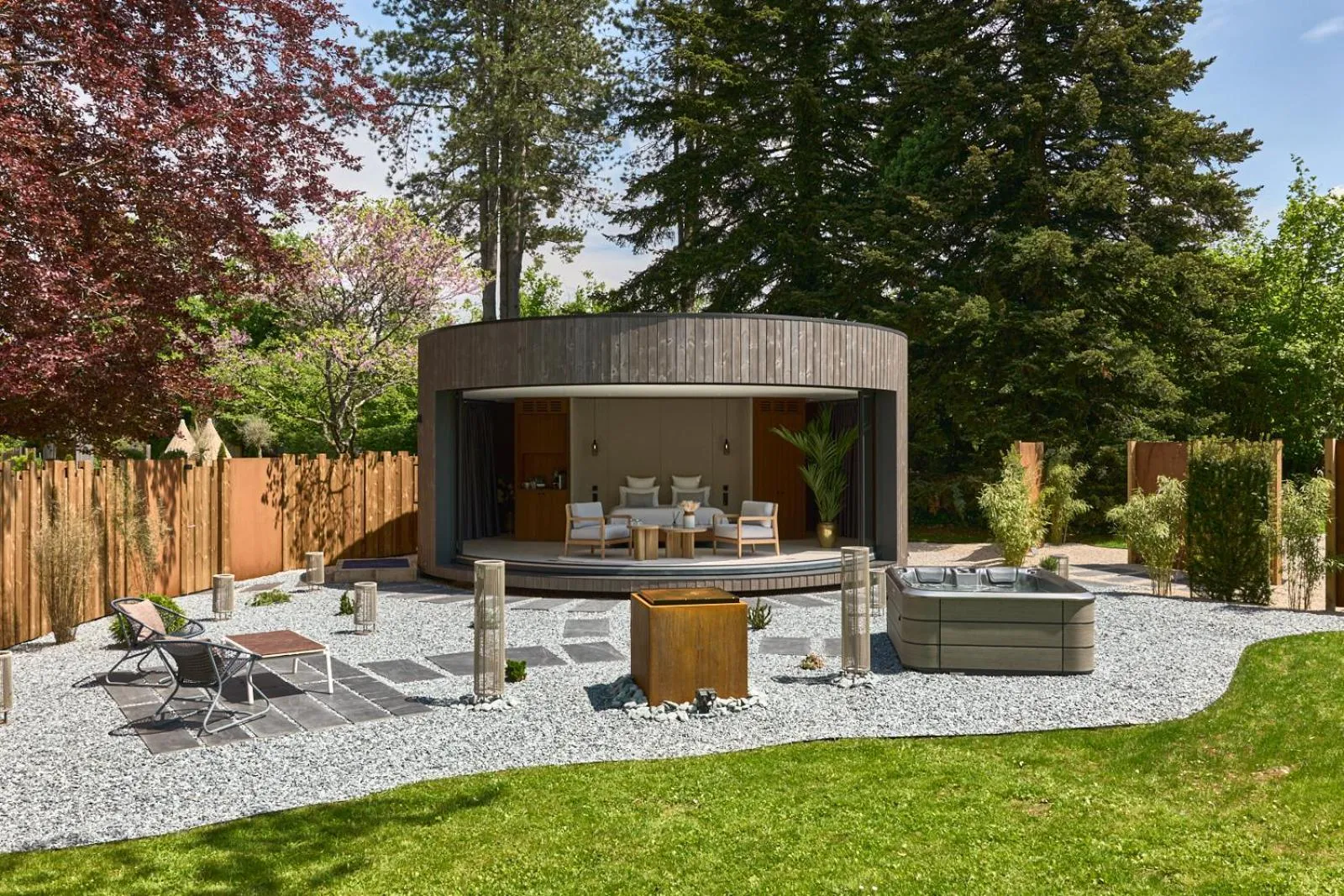 Patio in Maison Zugno Hôtel & Spa