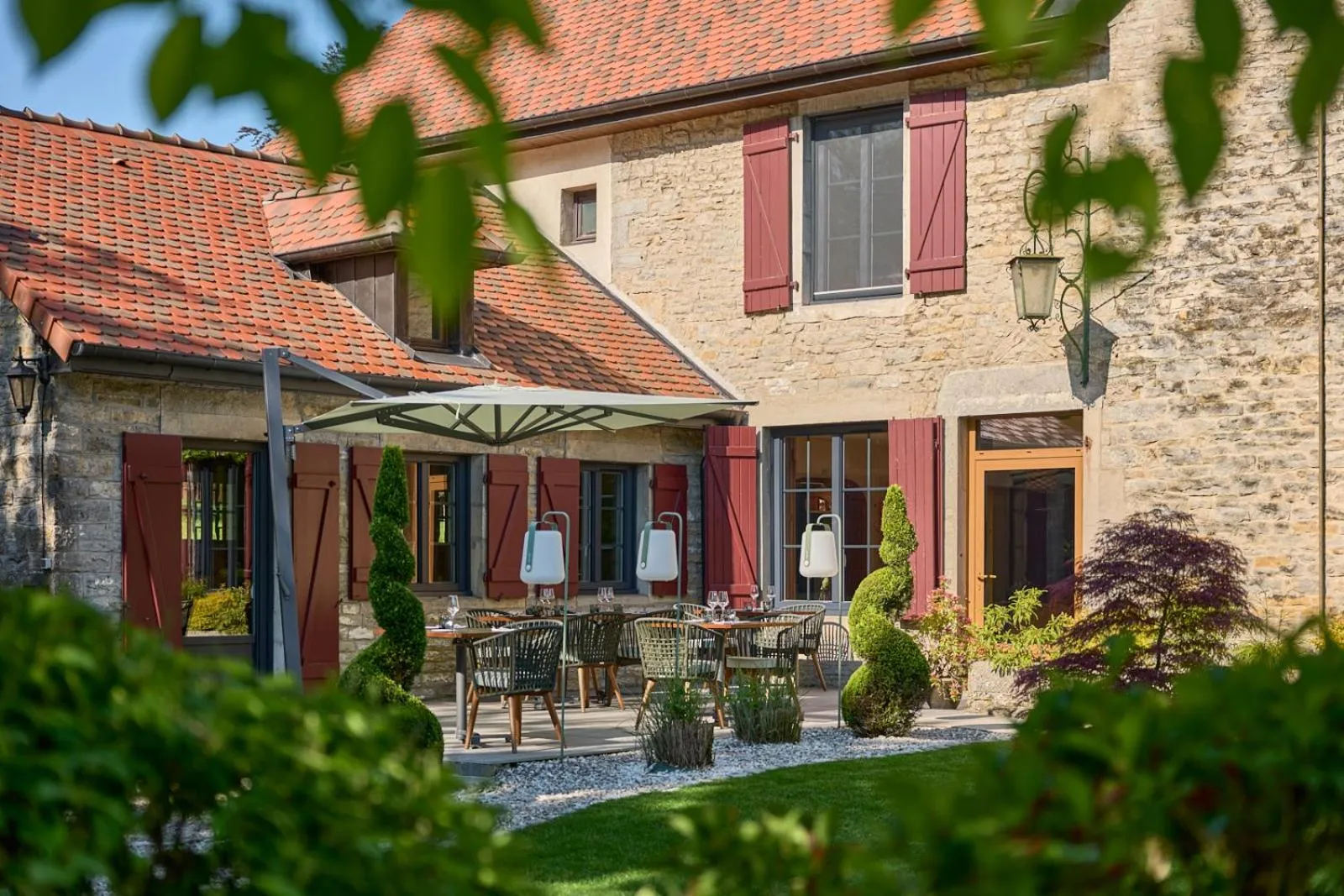 Patio in Maison Zugno Hôtel & Spa
