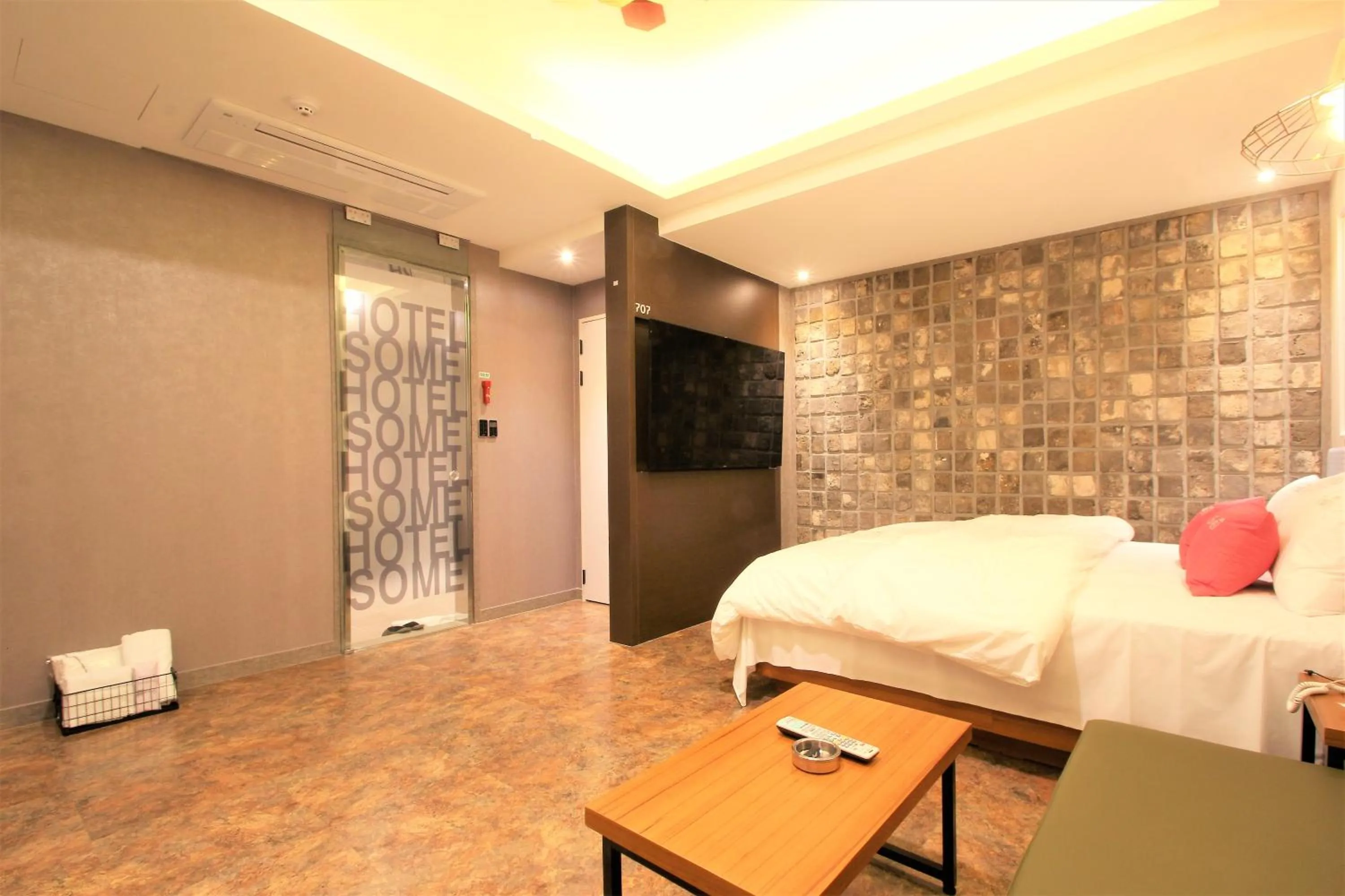 Bedroom, Spa/Wellness in Some Hotel