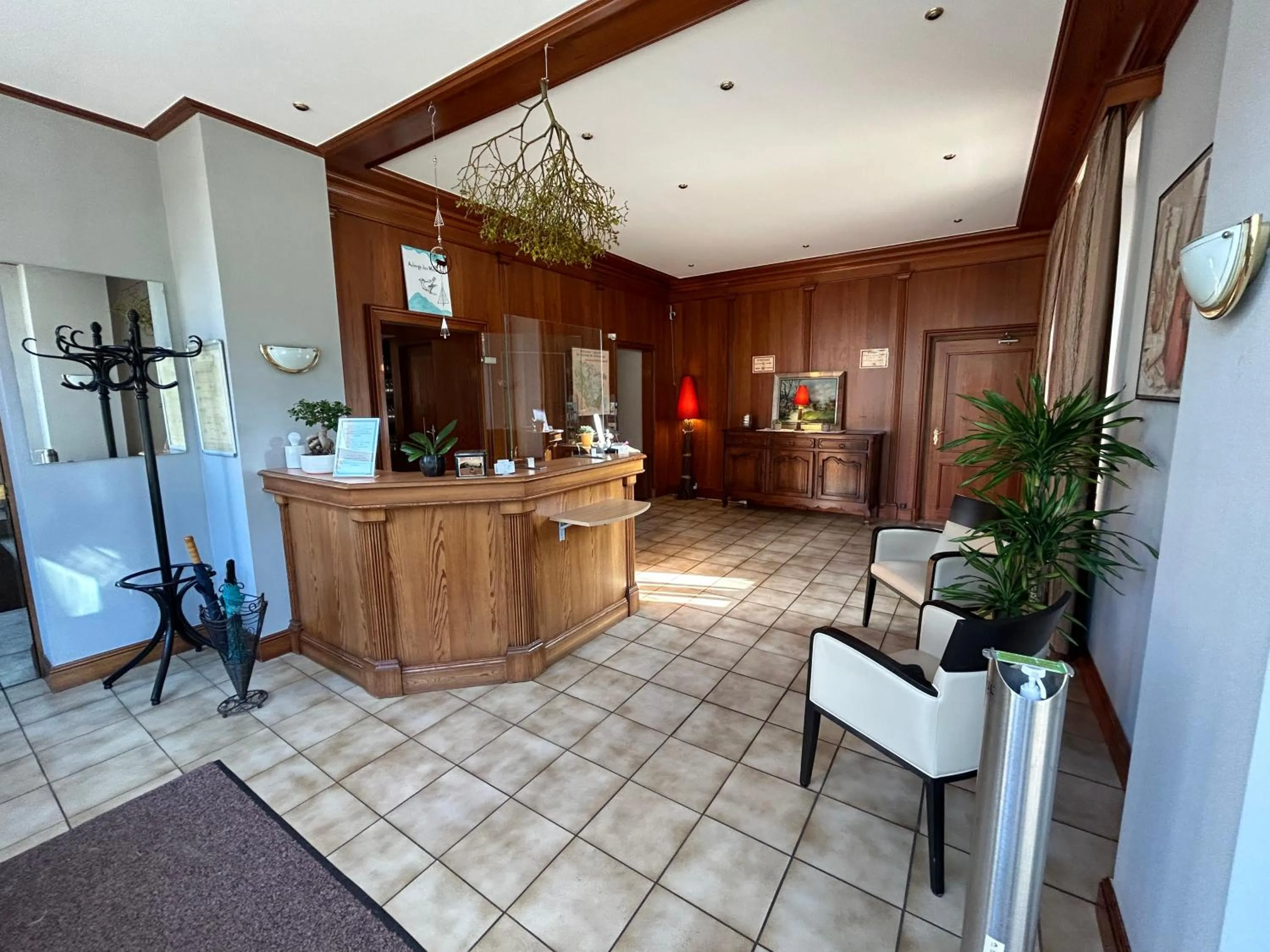 Lobby or reception in Auberge Des Mésanges