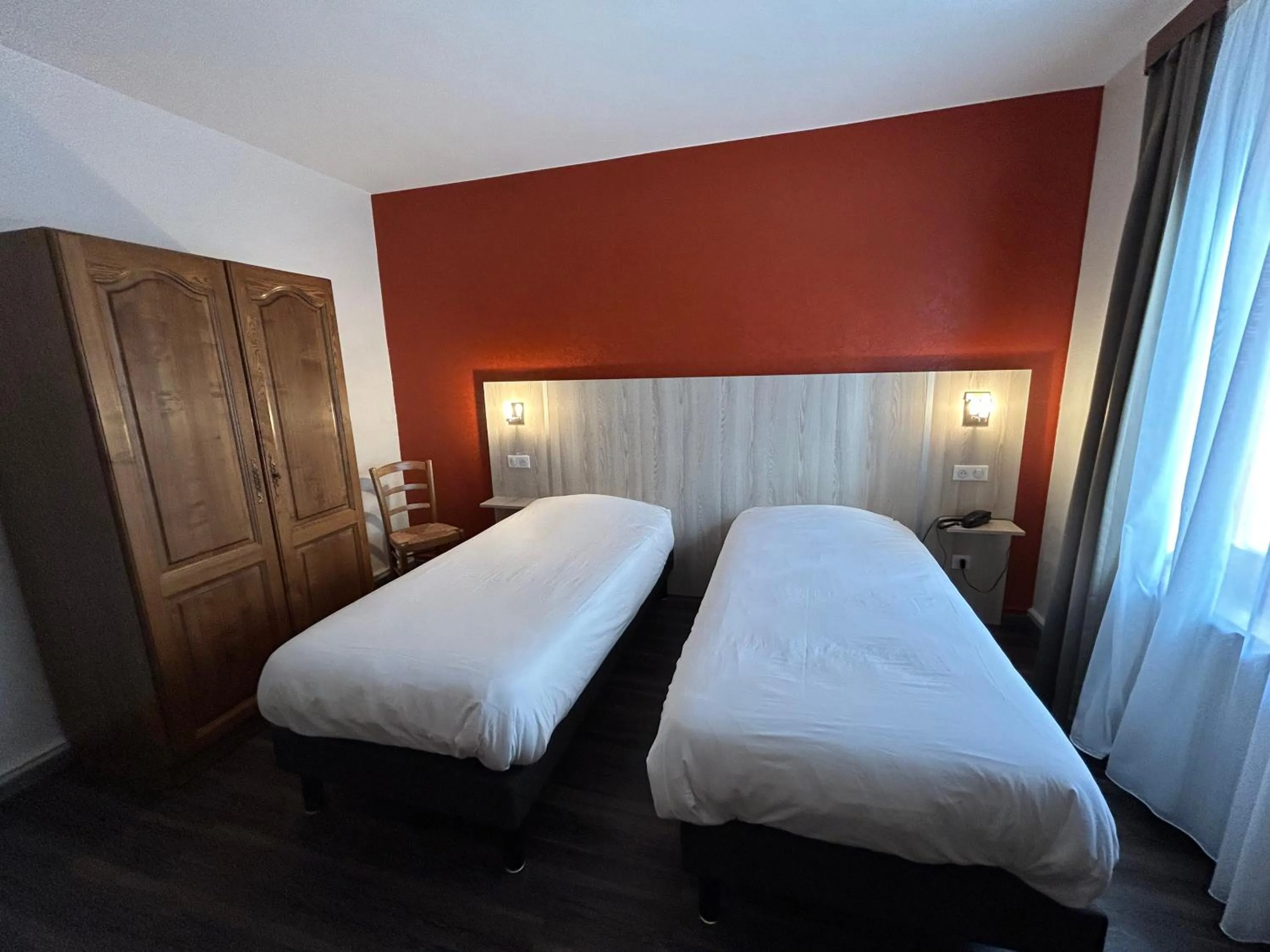 Bed in Auberge Des Mésanges