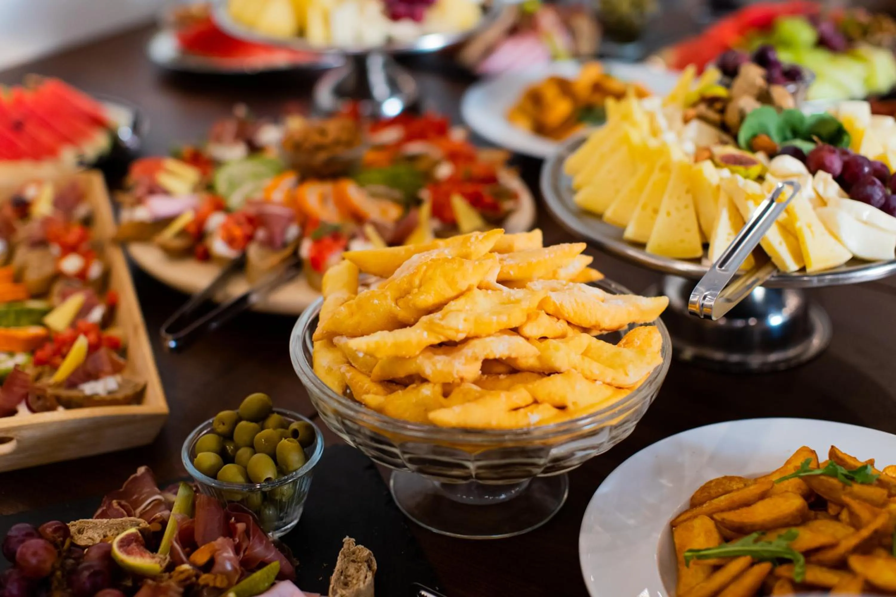 Buffet breakfast in Hotel Casa di Sofia