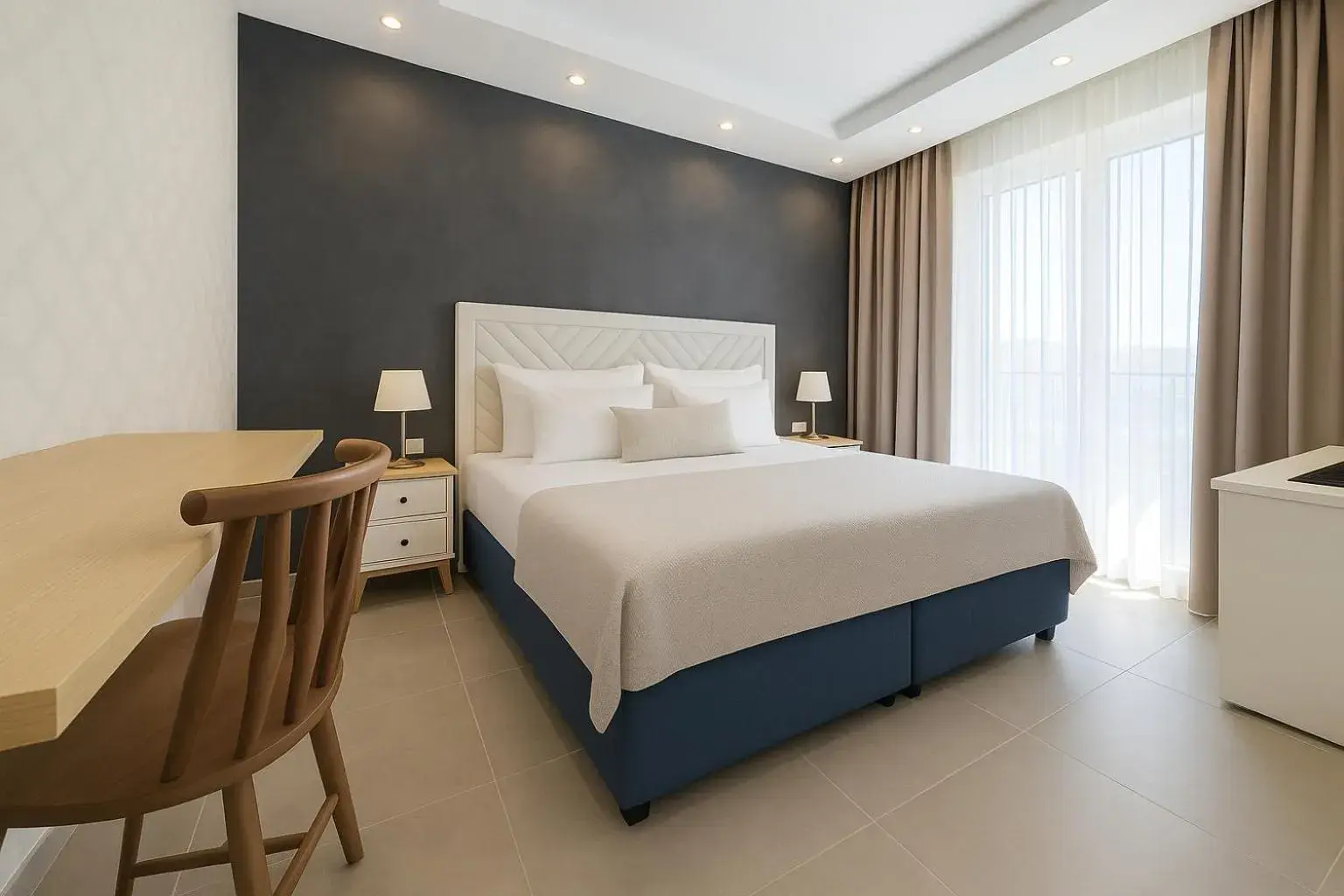 Bed in Hotel Casa di Sofia Bed in Hotel Casa di Sofia