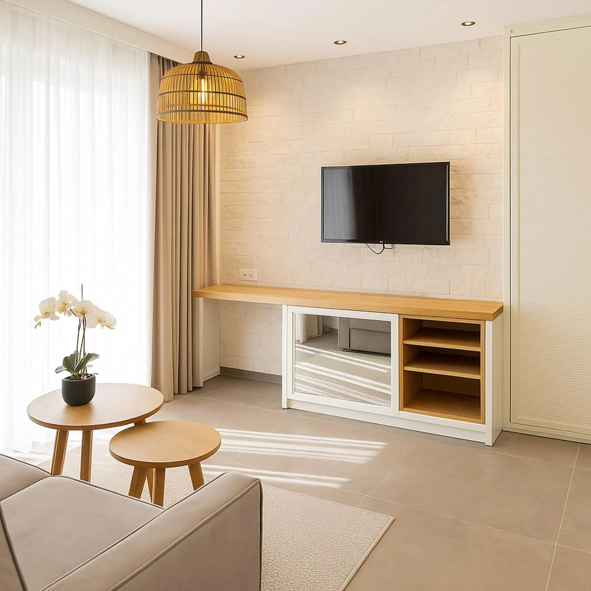 Communal lounge/ TV room in Hotel Casa di Sofia