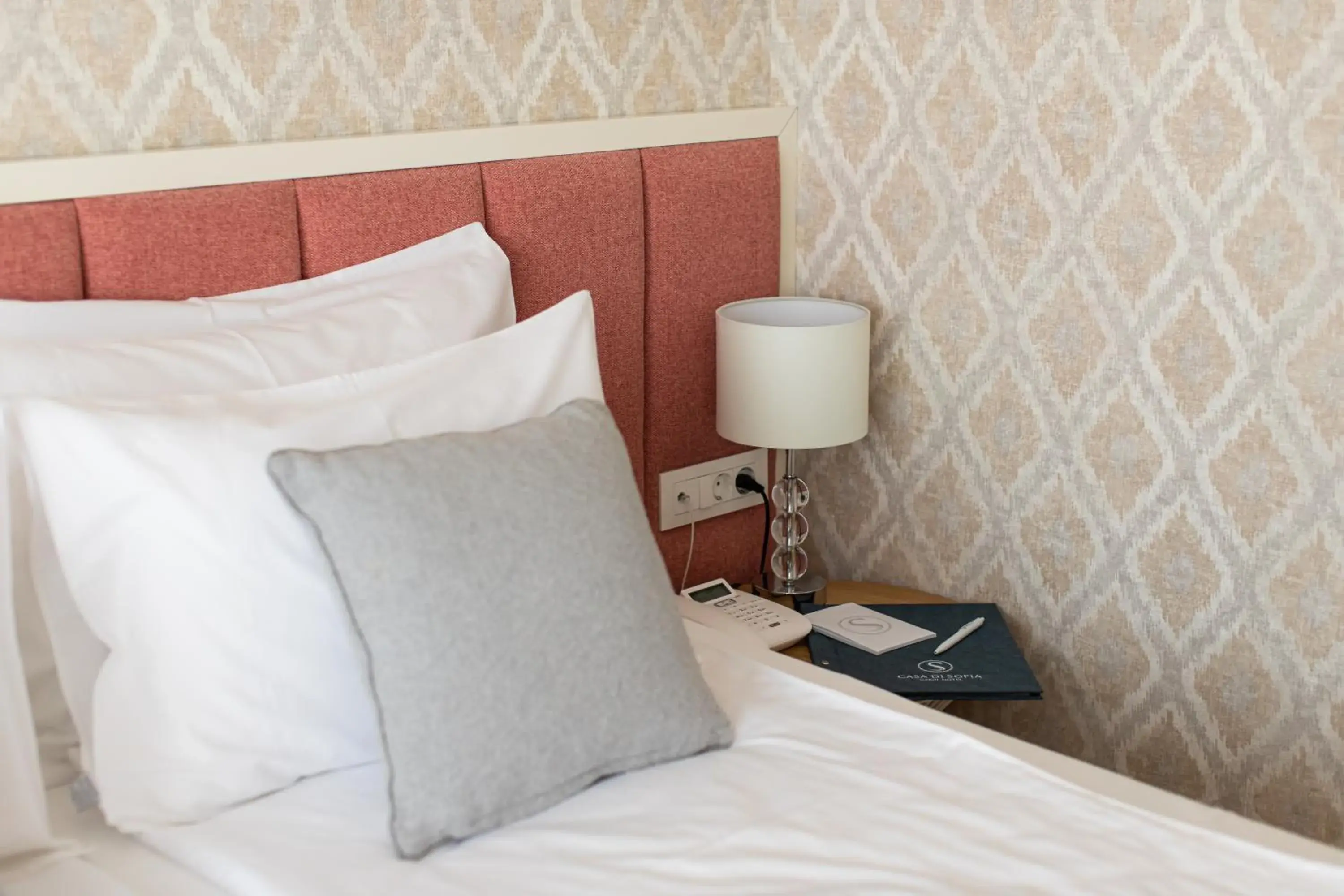 Bed in Hotel Casa di Sofia Bed in Hotel Casa di Sofia