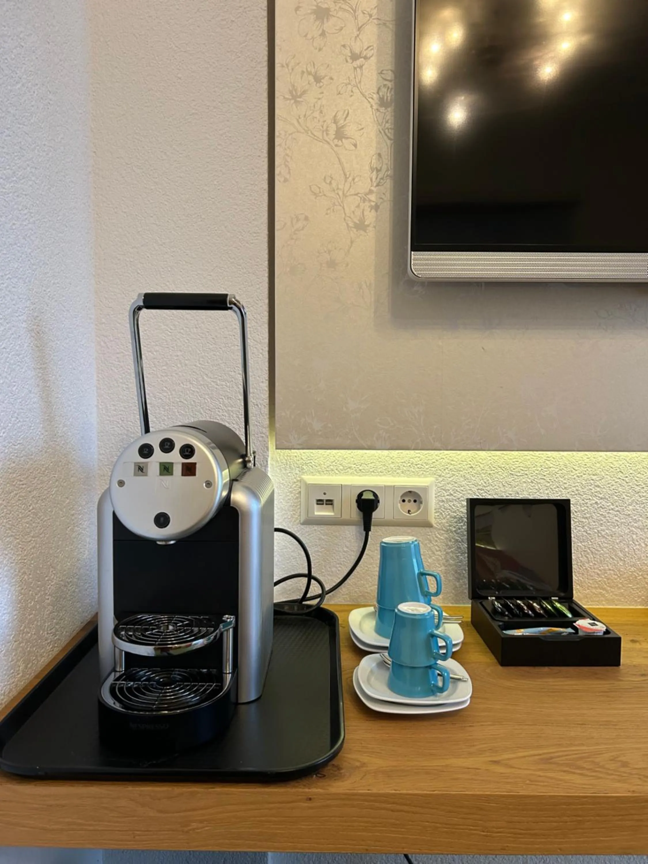 Coffee/tea facilities in Hotel Alte Schule