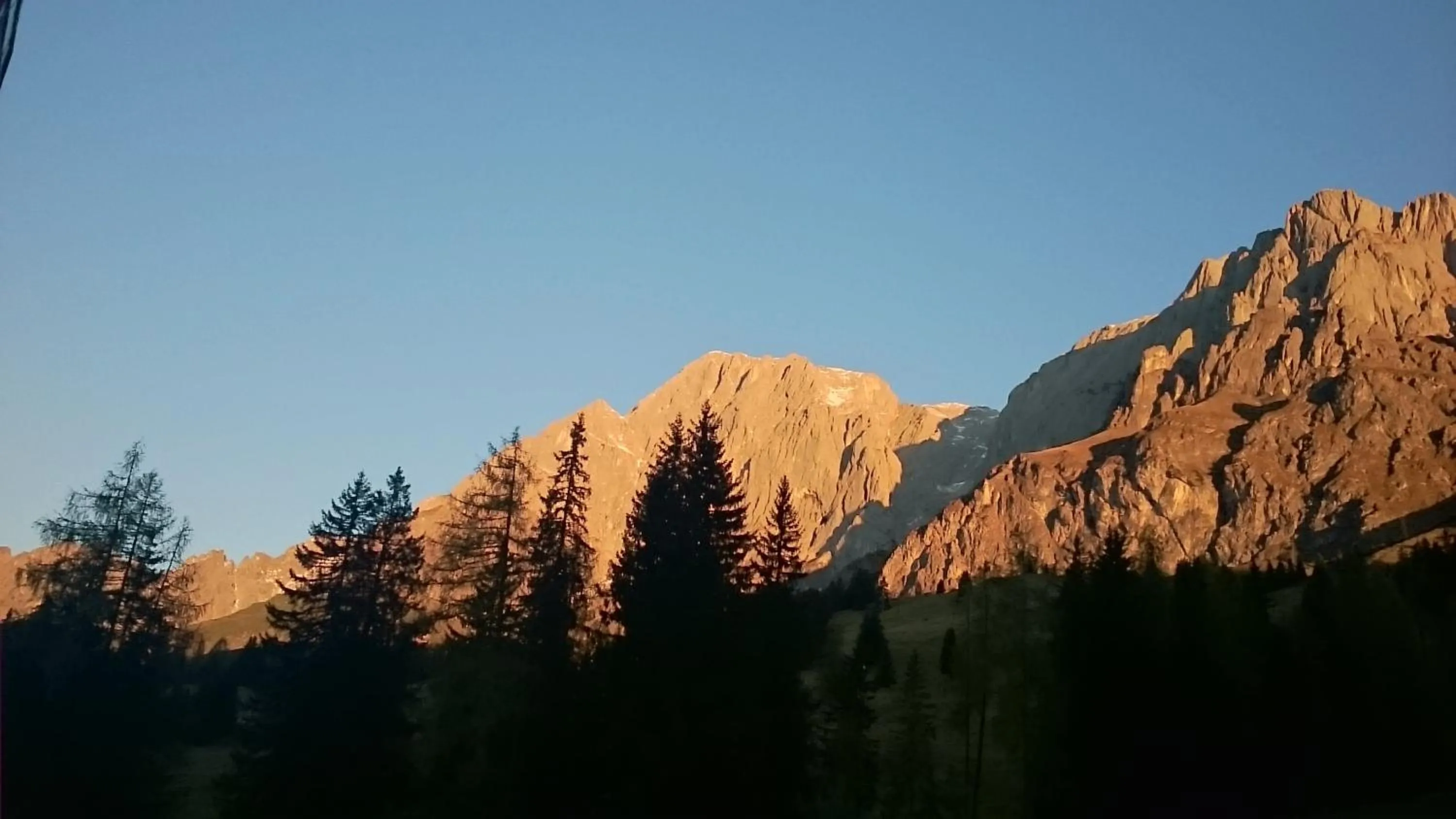 Natural landscape in Appartmenthaus Hochkönig