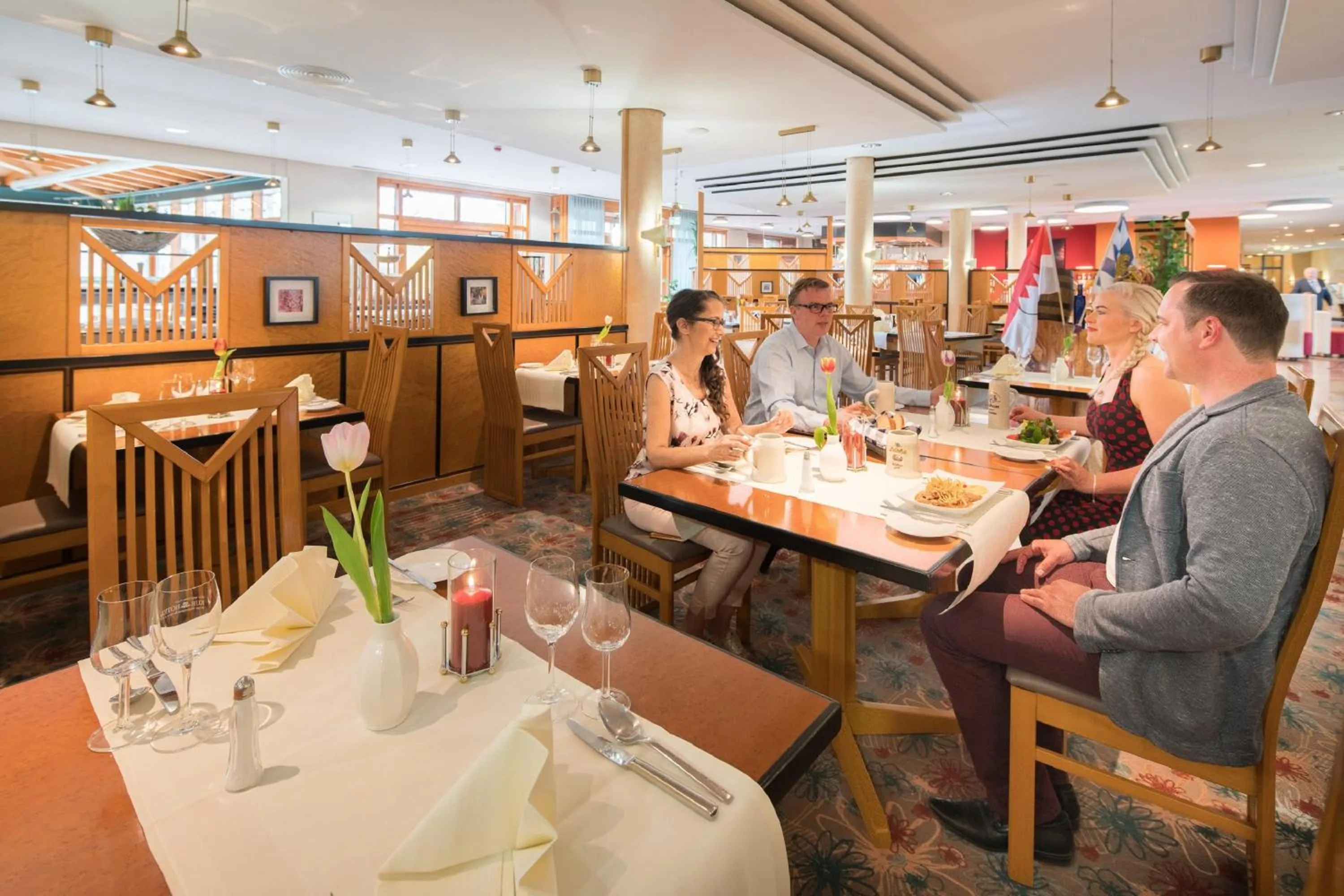 Restaurant/places to eat in Best Western Plus Kurhotel an der Obermaintherme