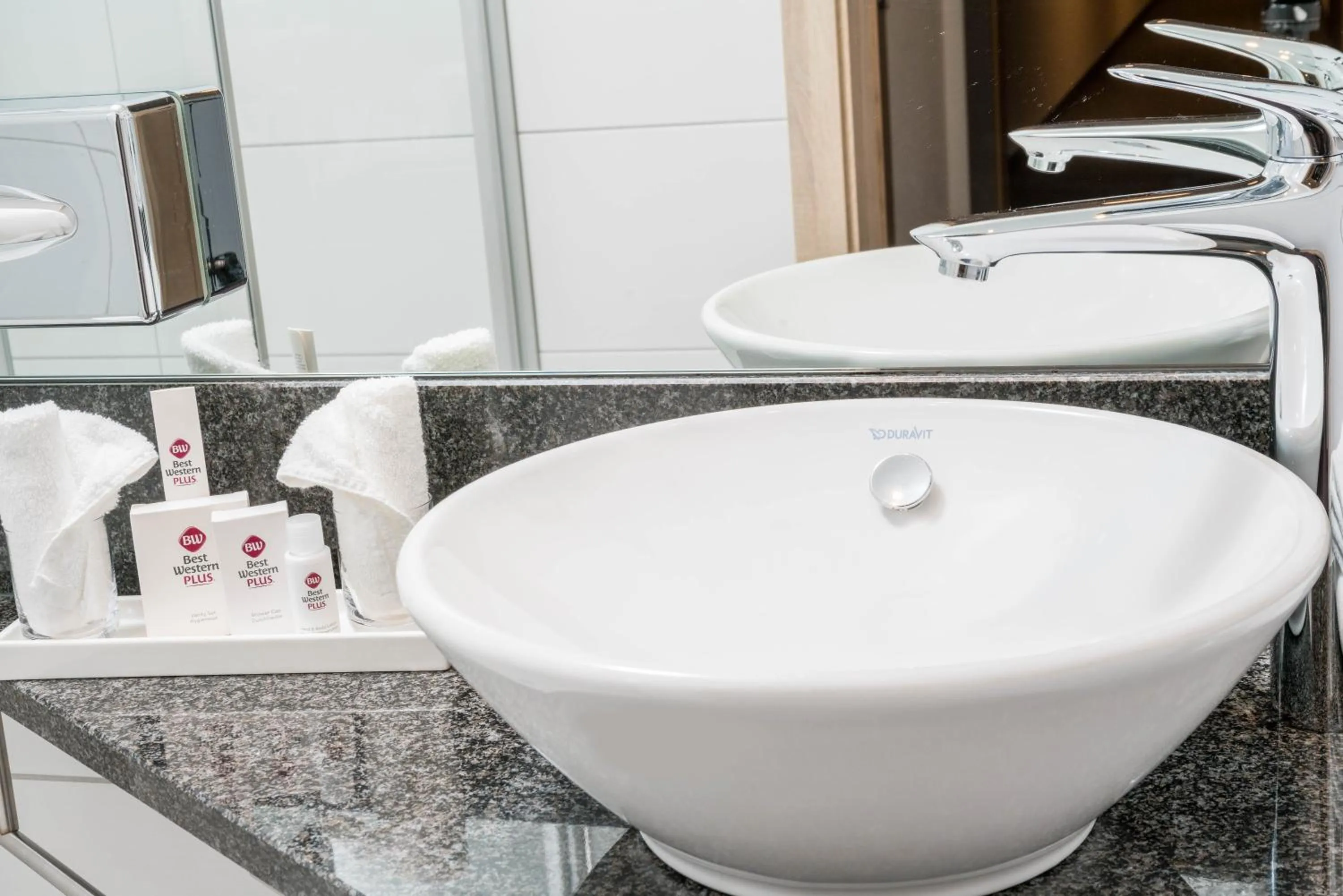 Bathroom in Best Western Plus Kurhotel an der Obermaintherme