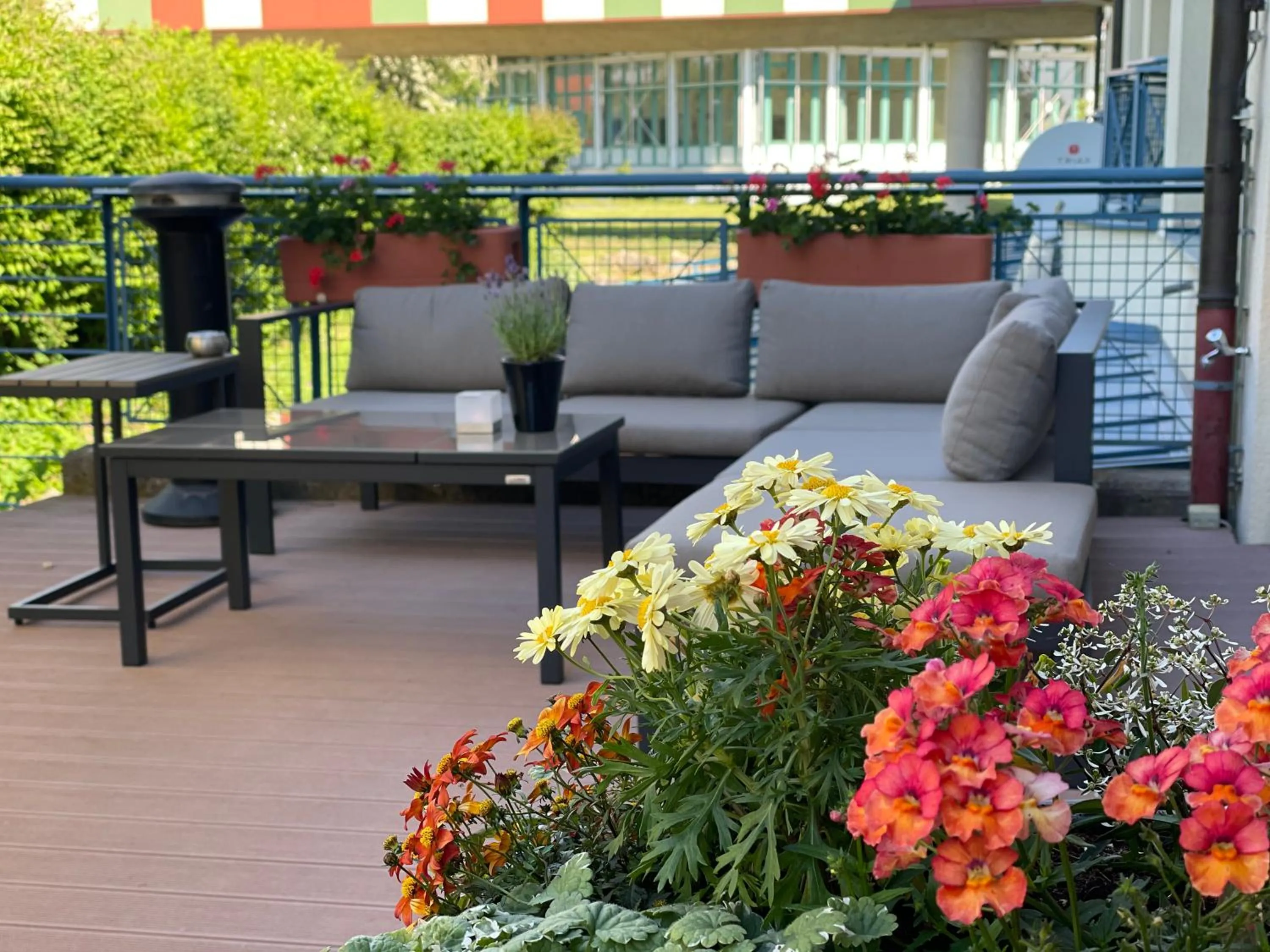Balcony/Terrace in Best Western Plus Kurhotel an der Obermaintherme