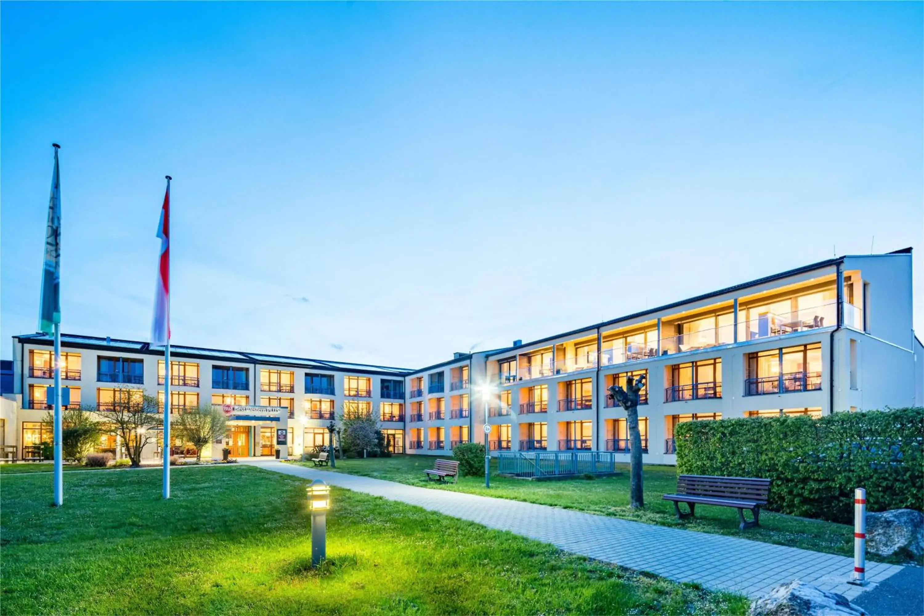 Property building in Best Western Plus Kurhotel an der Obermaintherme Property building in Best Western Plus Kurhotel an der Obermaintherme