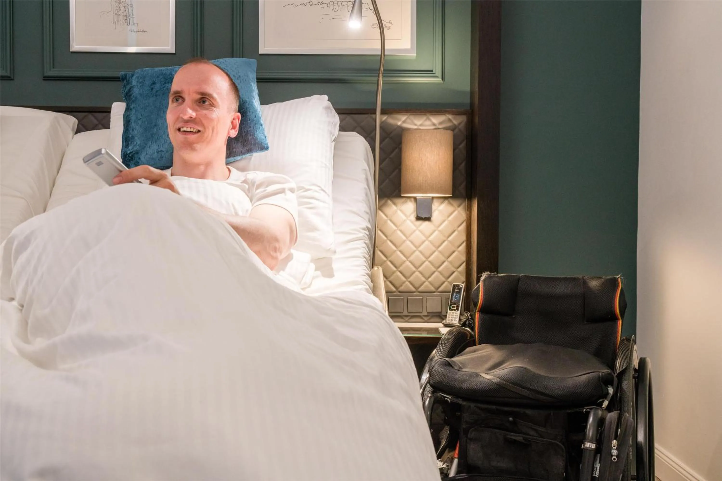 Photo of the whole room, Bed in Best Western Plus Kurhotel an der Obermaintherme