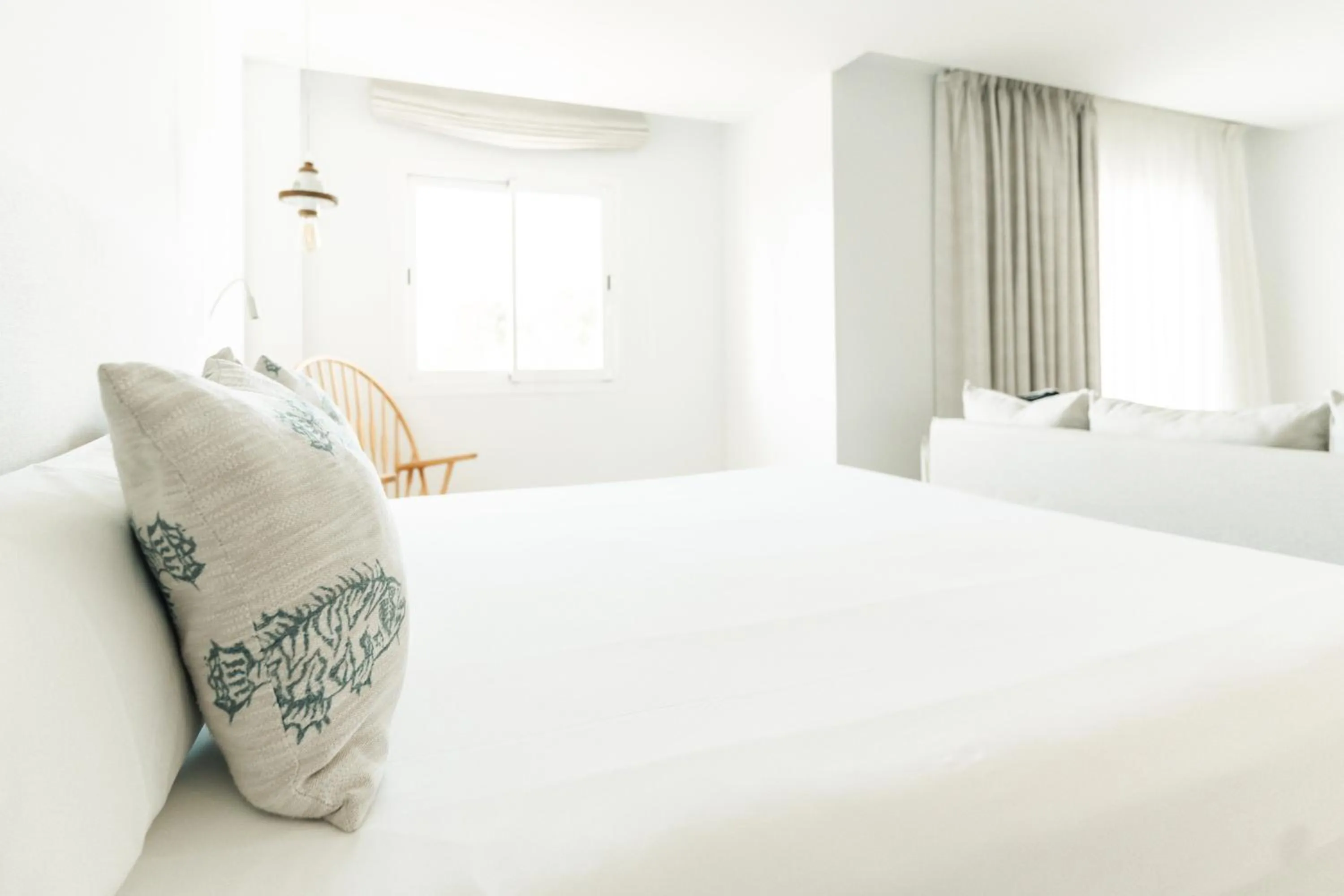 Bed in Hotel Boutique & Spa Las Mimosas Ibiza