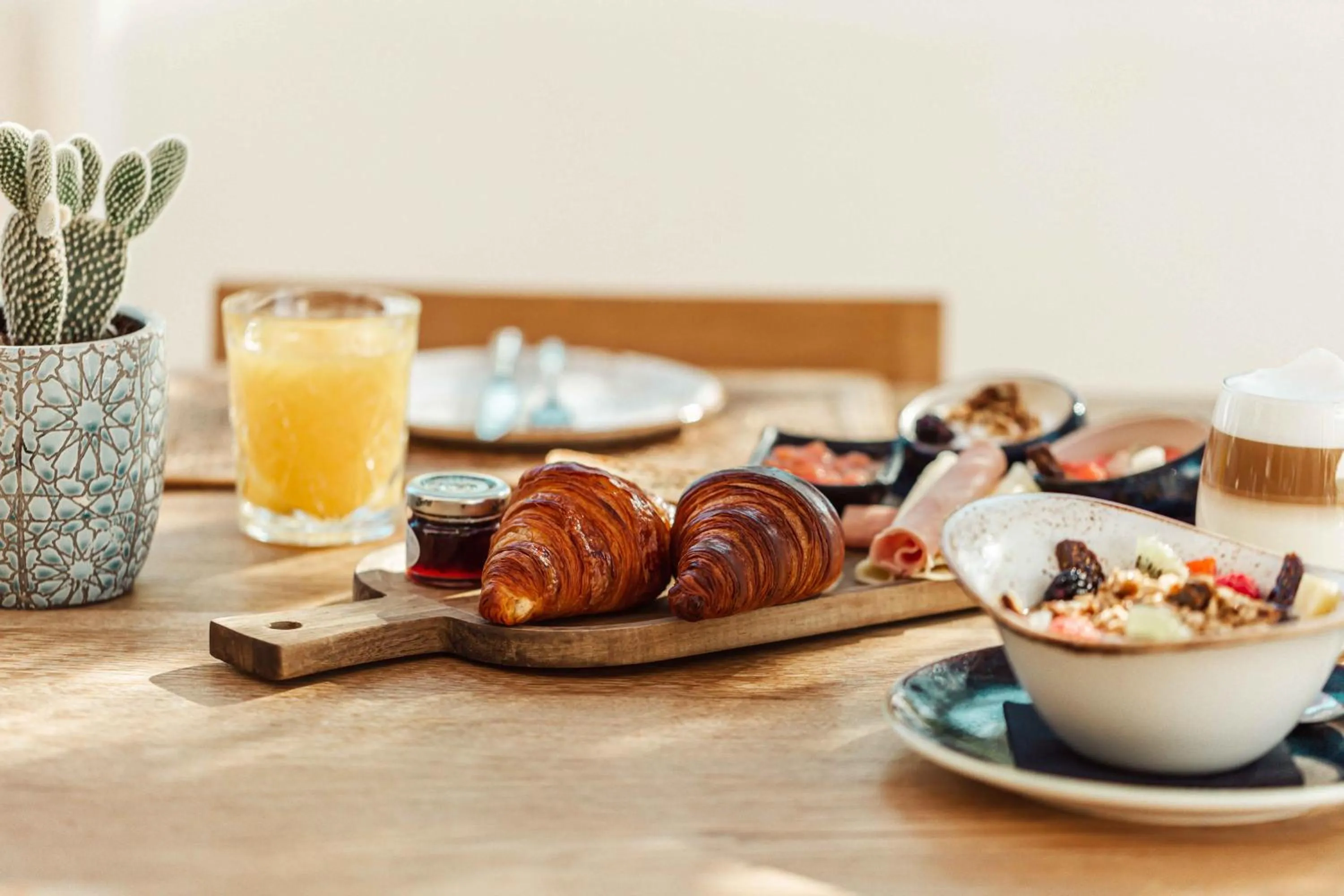 Breakfast in Hotel Boutique & Spa Las Mimosas Ibiza