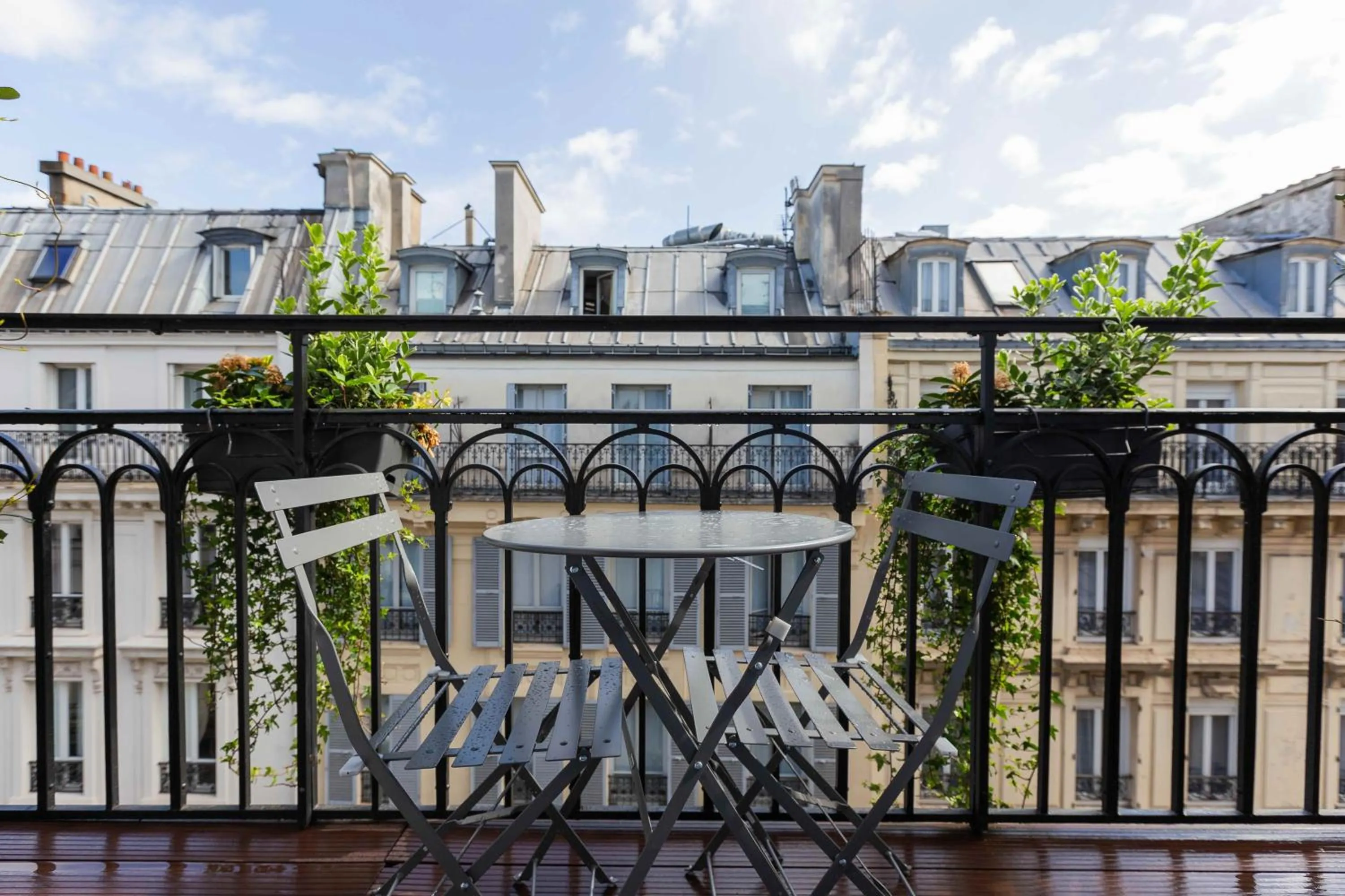 Balcony/Terrace in New Hotel République