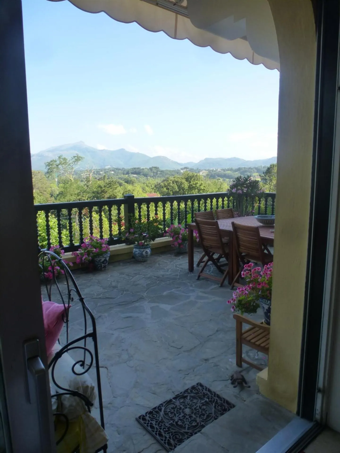 Natural landscape in Villa La Croix Basque