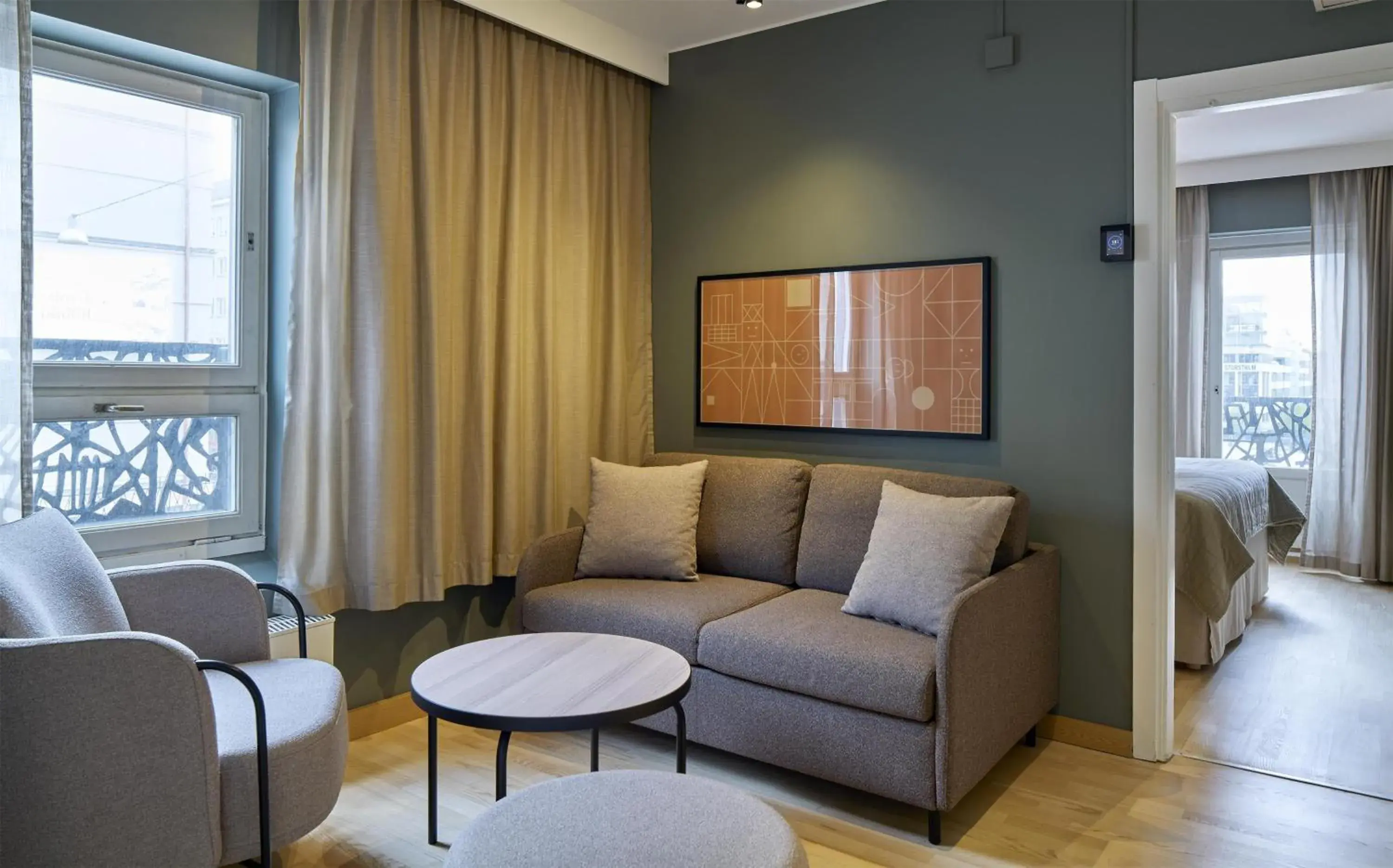 Bedroom in Scandic Malmen Bedroom in Scandic Malmen