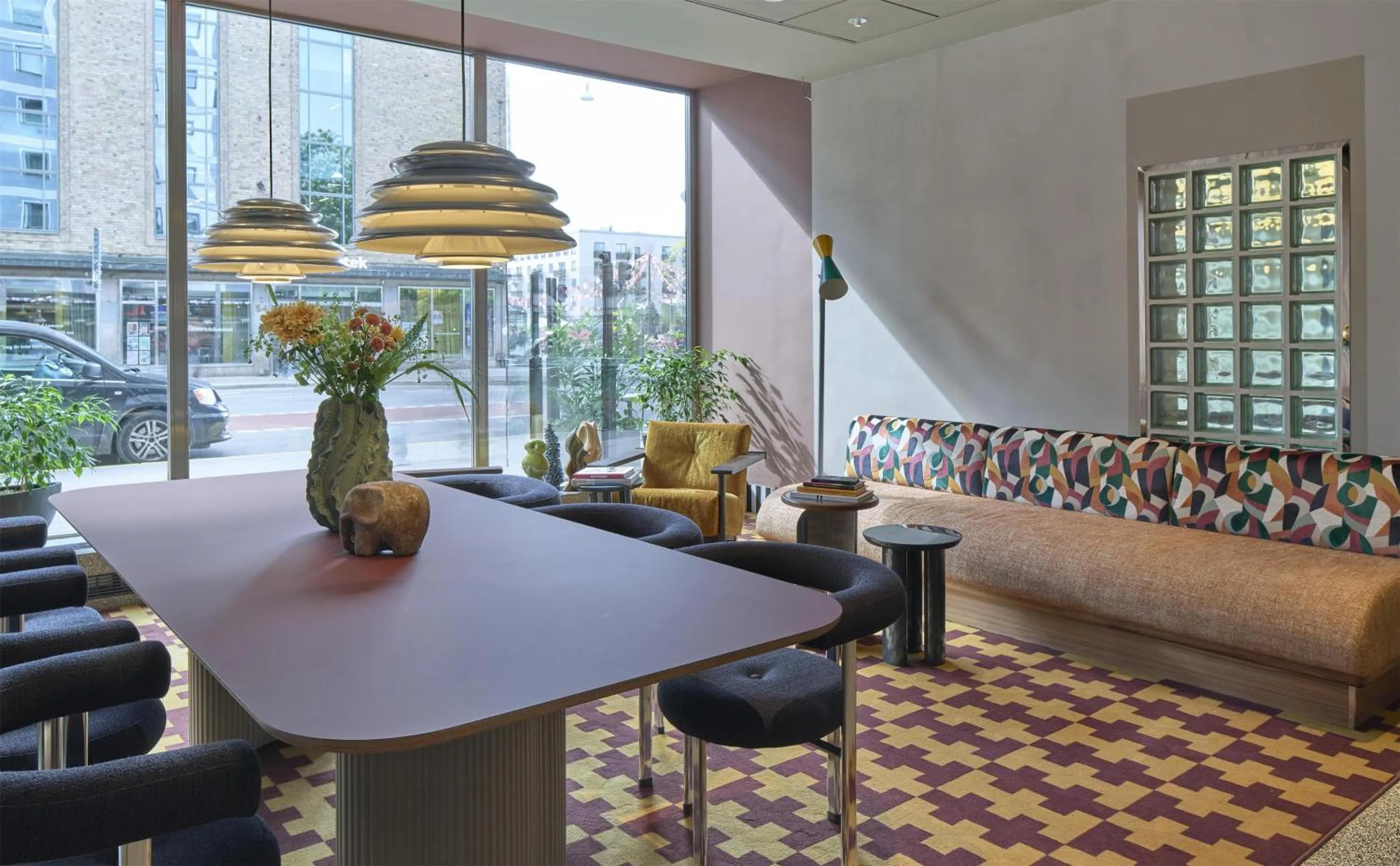 Lobby or reception in Scandic Malmen