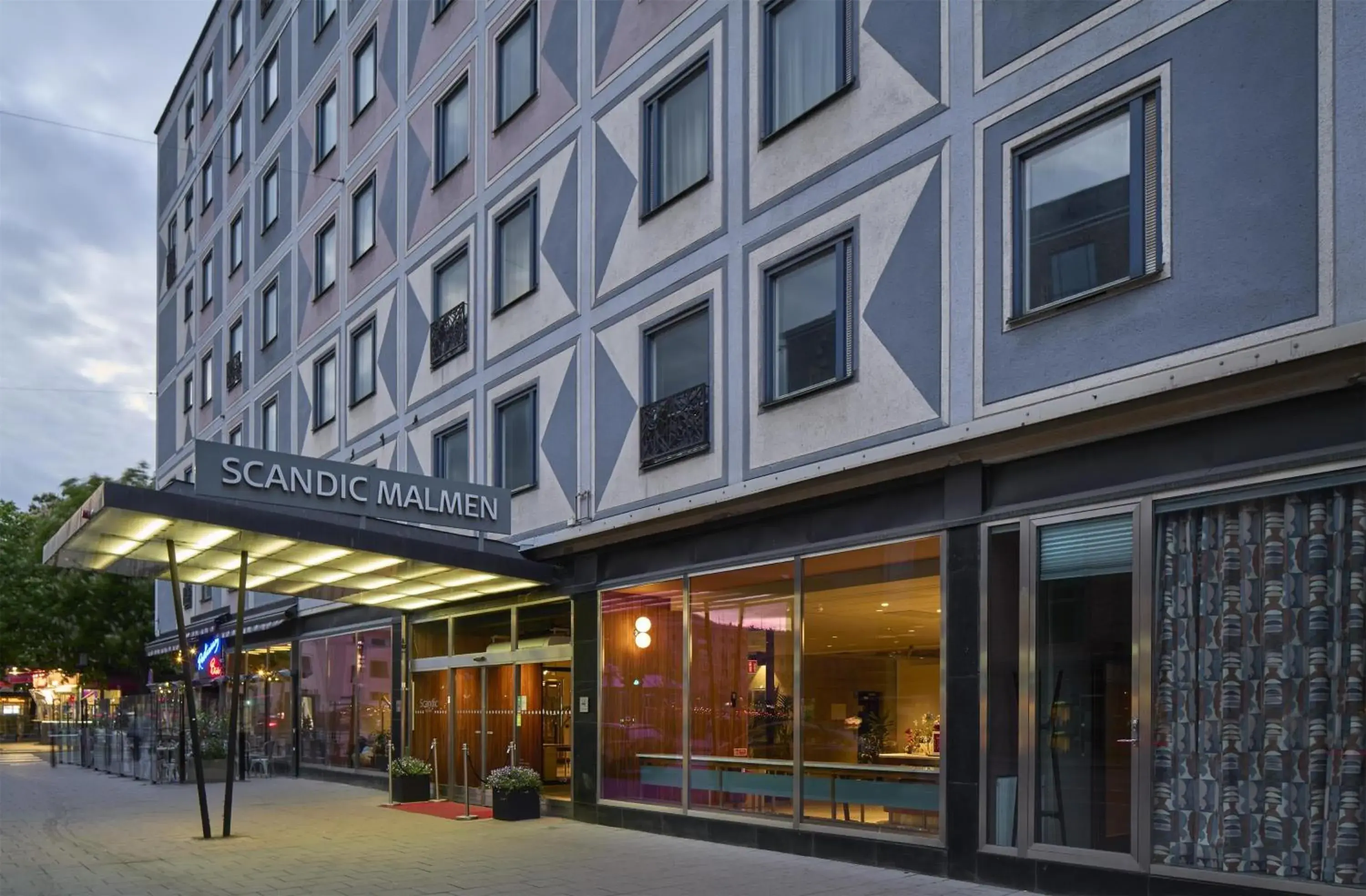 Property building in Scandic Malmen Property building in Scandic Malmen