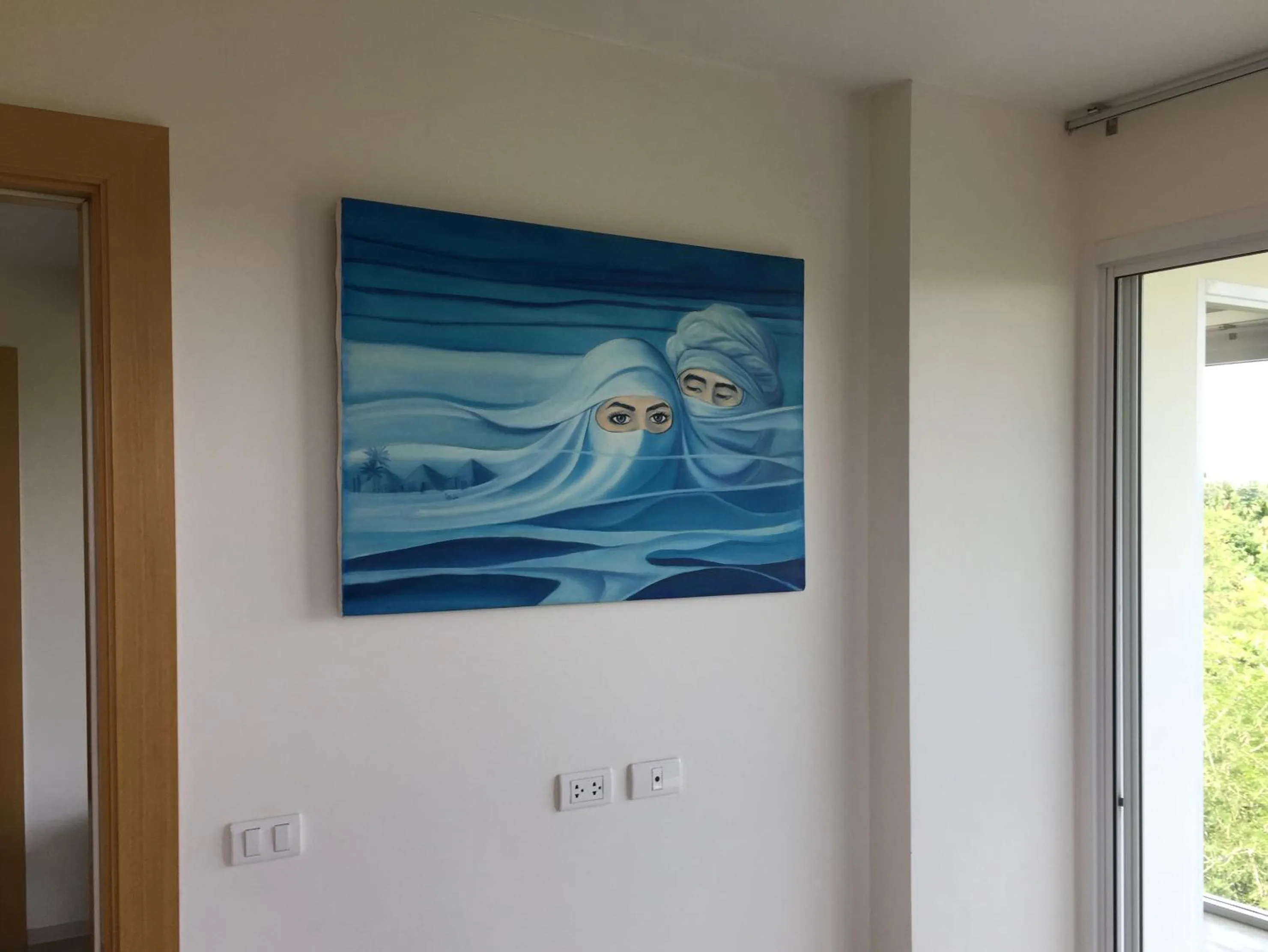 The Bleu condo unit