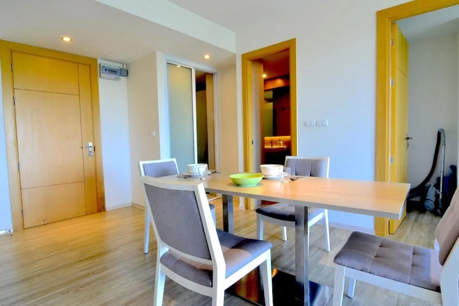 The Bleu condo unit