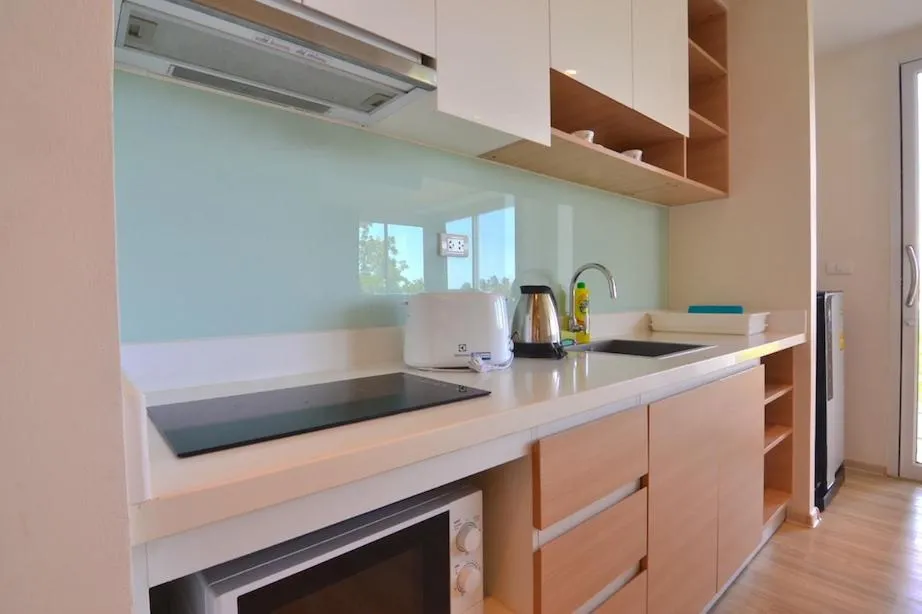 The Bleu condo unit