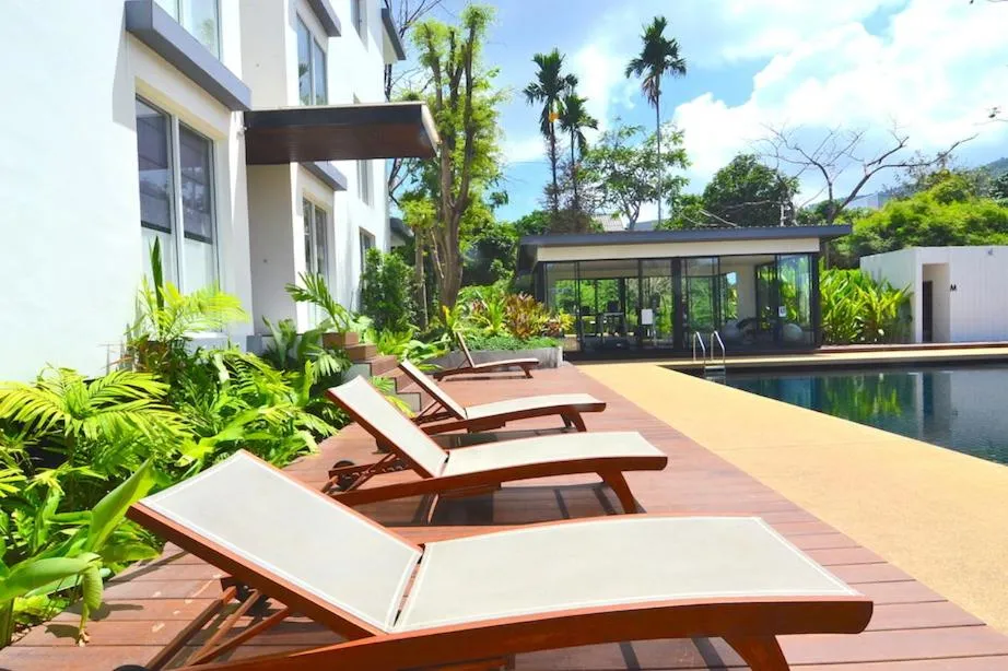 The Bleu condo unit