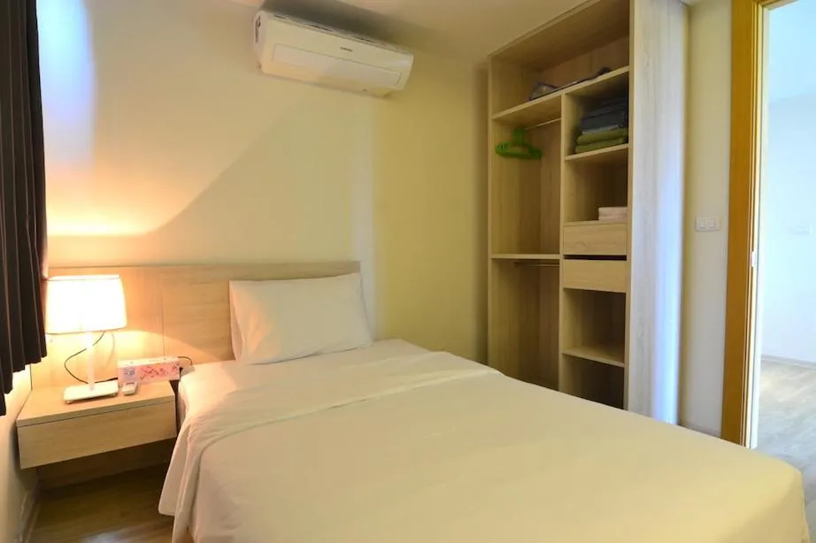 The Bleu condo unit