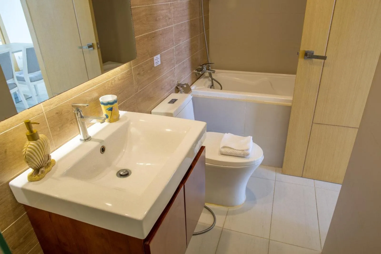 The Bleu condo unit