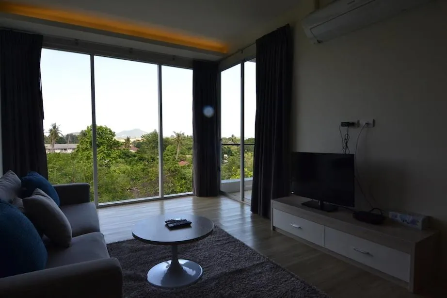 The Bleu condo unit