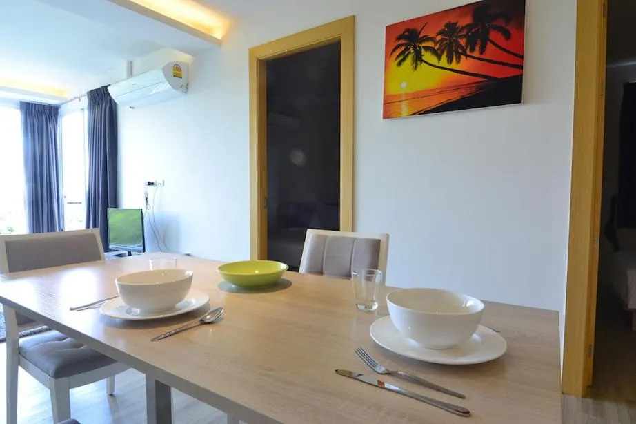 The Bleu condo unit