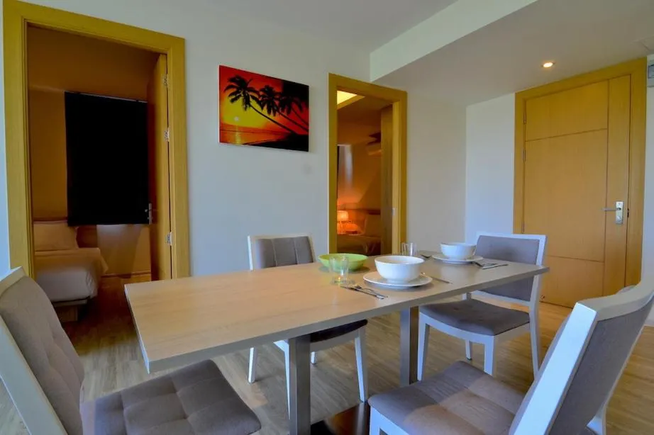 The Bleu condo unit