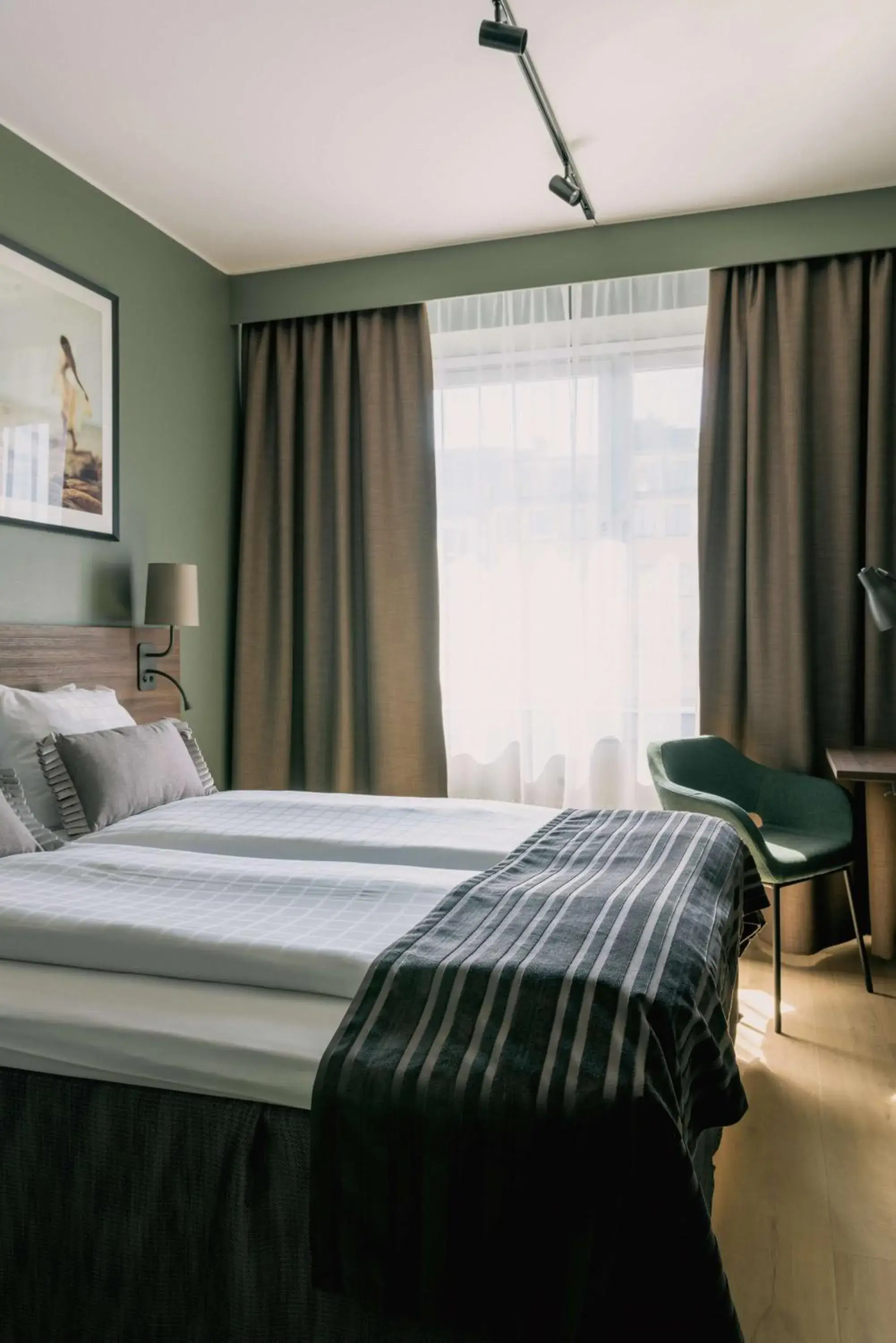 Bedroom, Bed in Scandic Rubinen Bedroom, Bed in Scandic Rubinen