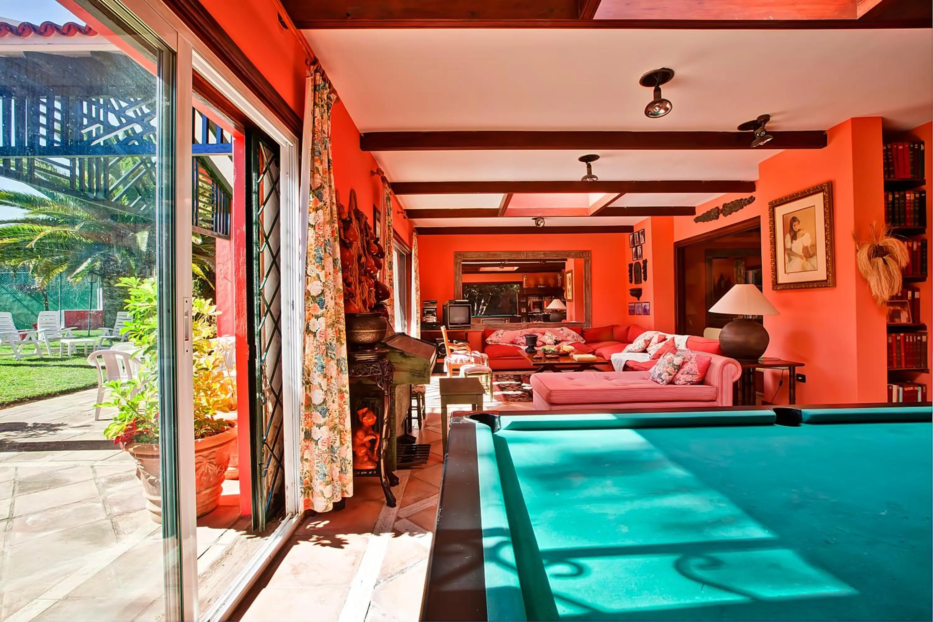 Living room in Luxury Villa Golf Tenerife