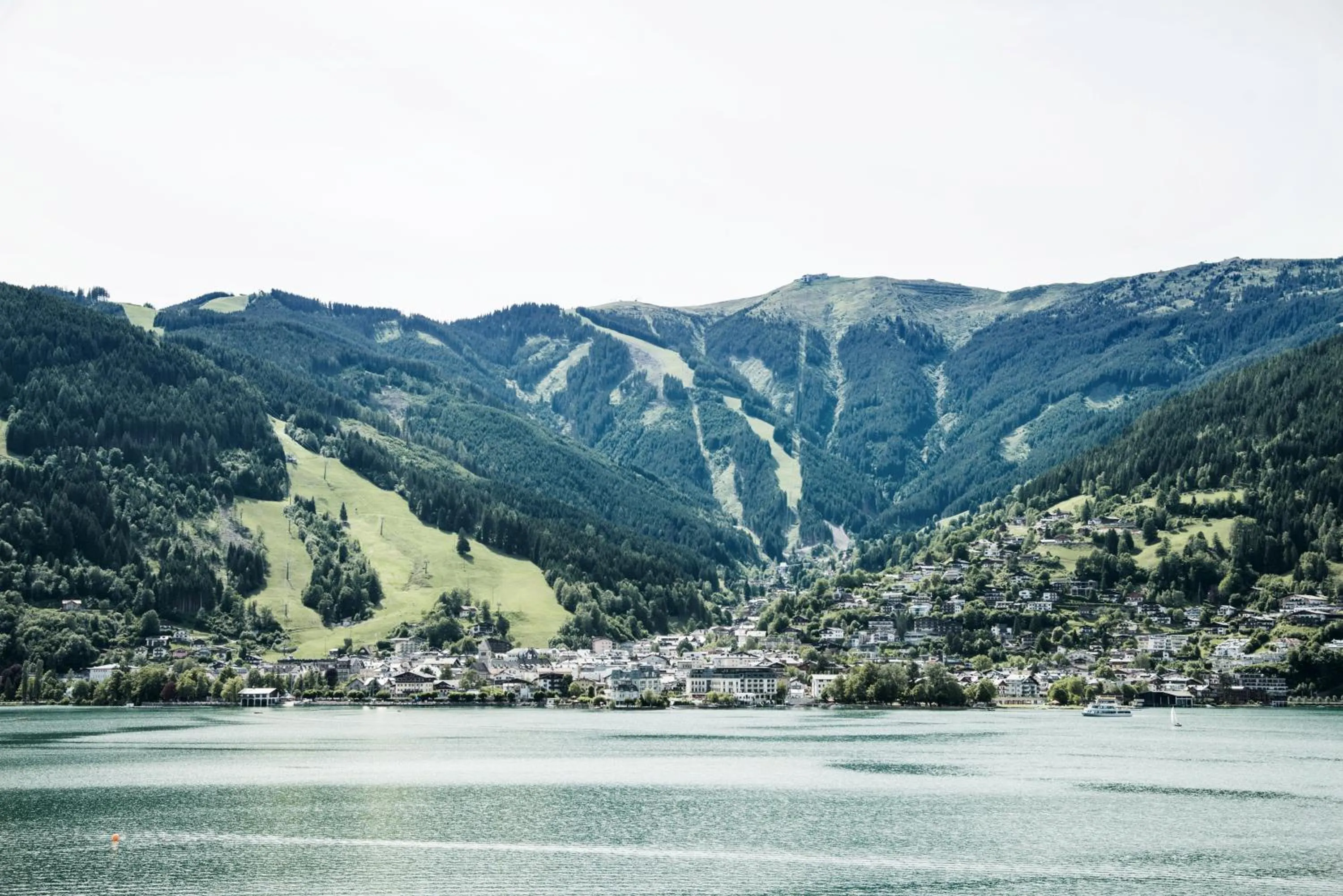 Lake view in Seehotel Bellevue