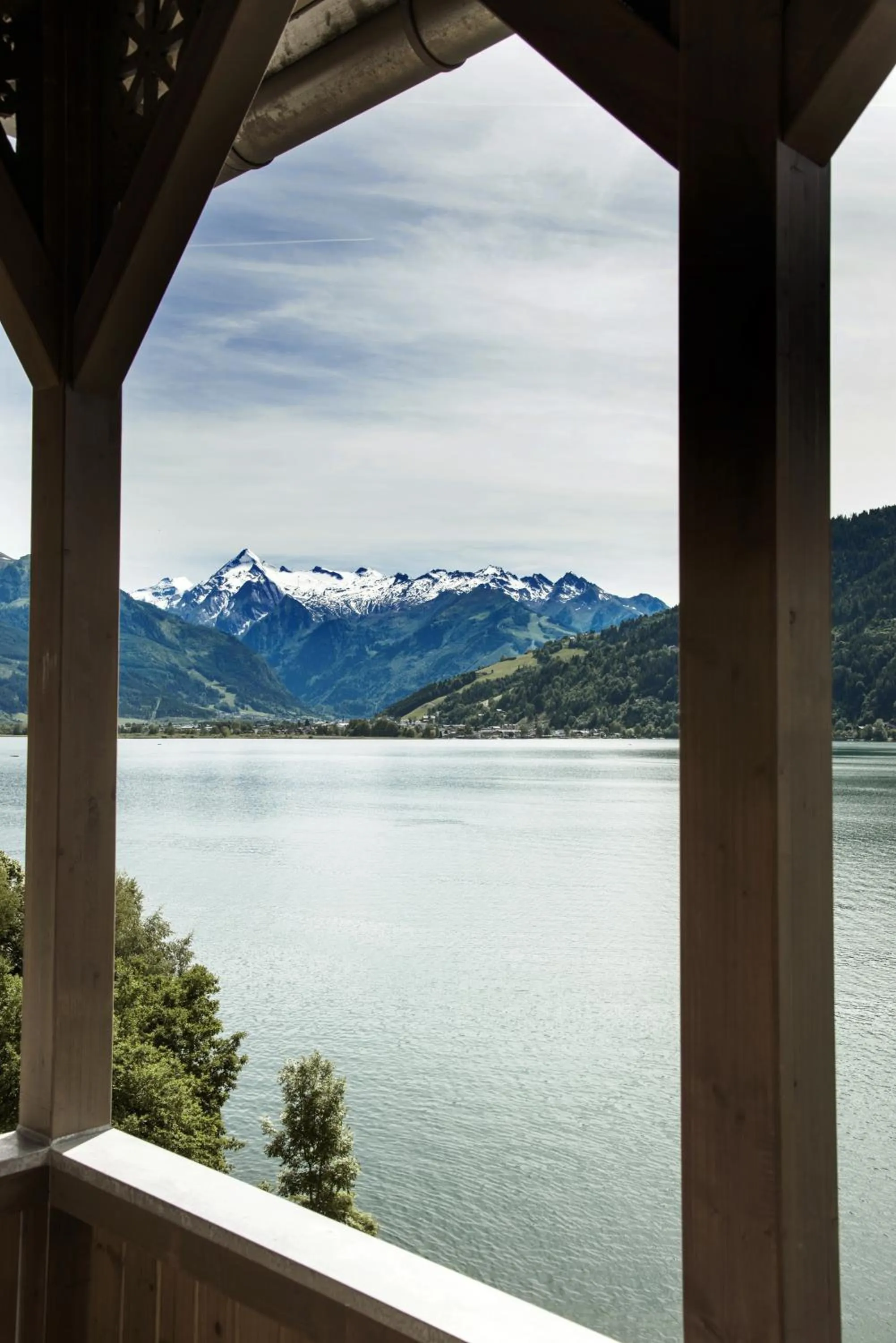 Lake view in Seehotel Bellevue