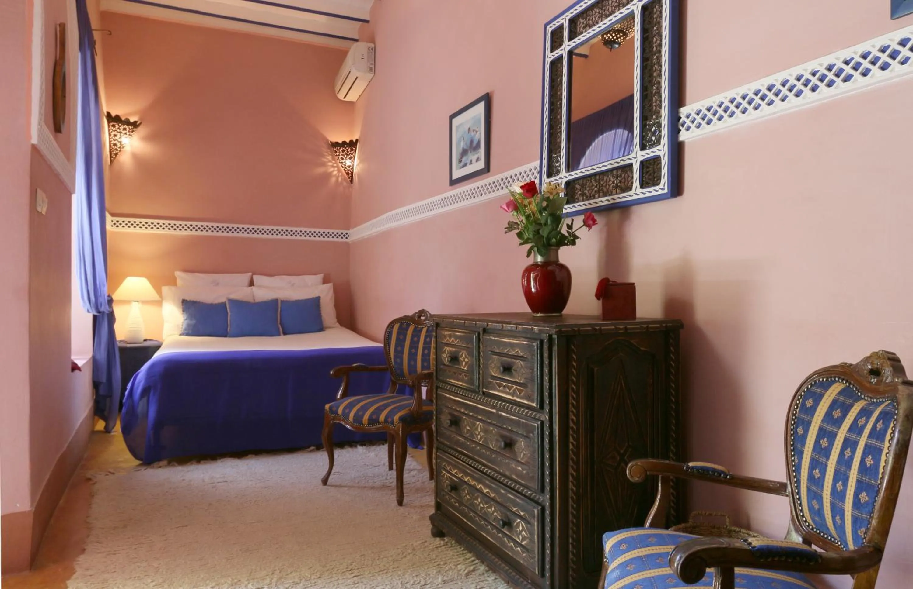 Bedroom, Bed in Riad Merstane Marrakech