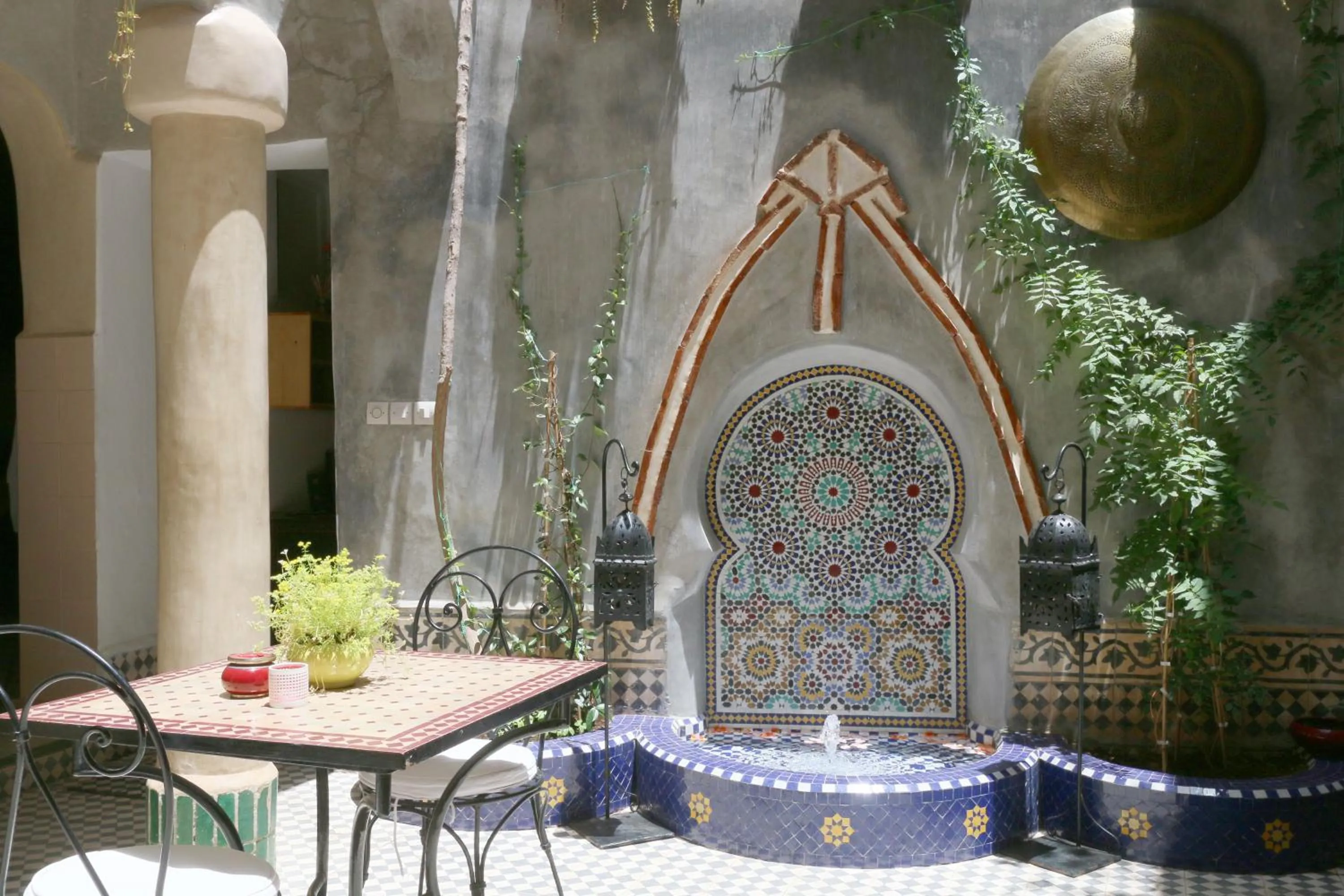 Patio in Riad Merstane Marrakech