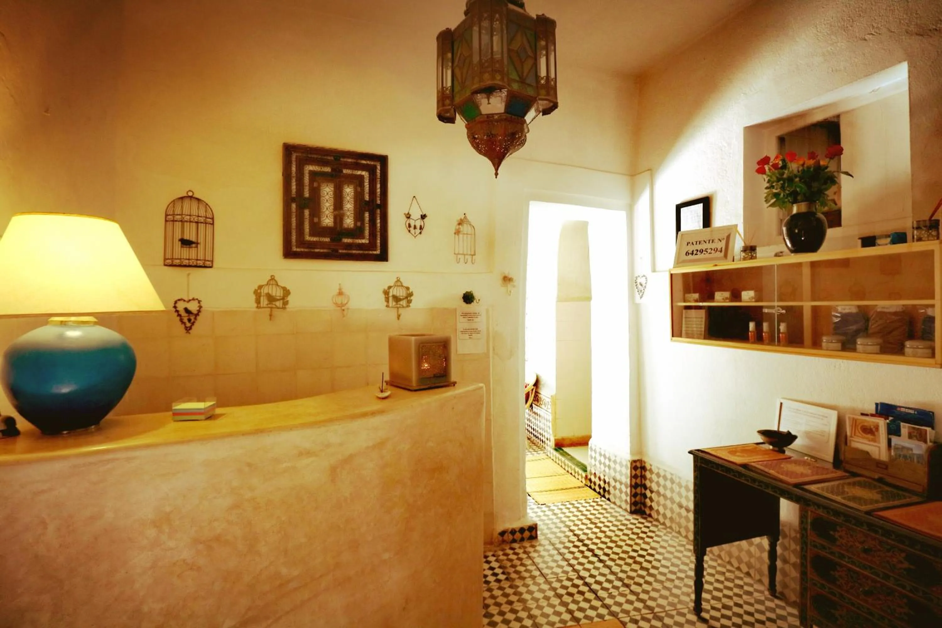 Lobby or reception in Riad Merstane Marrakech