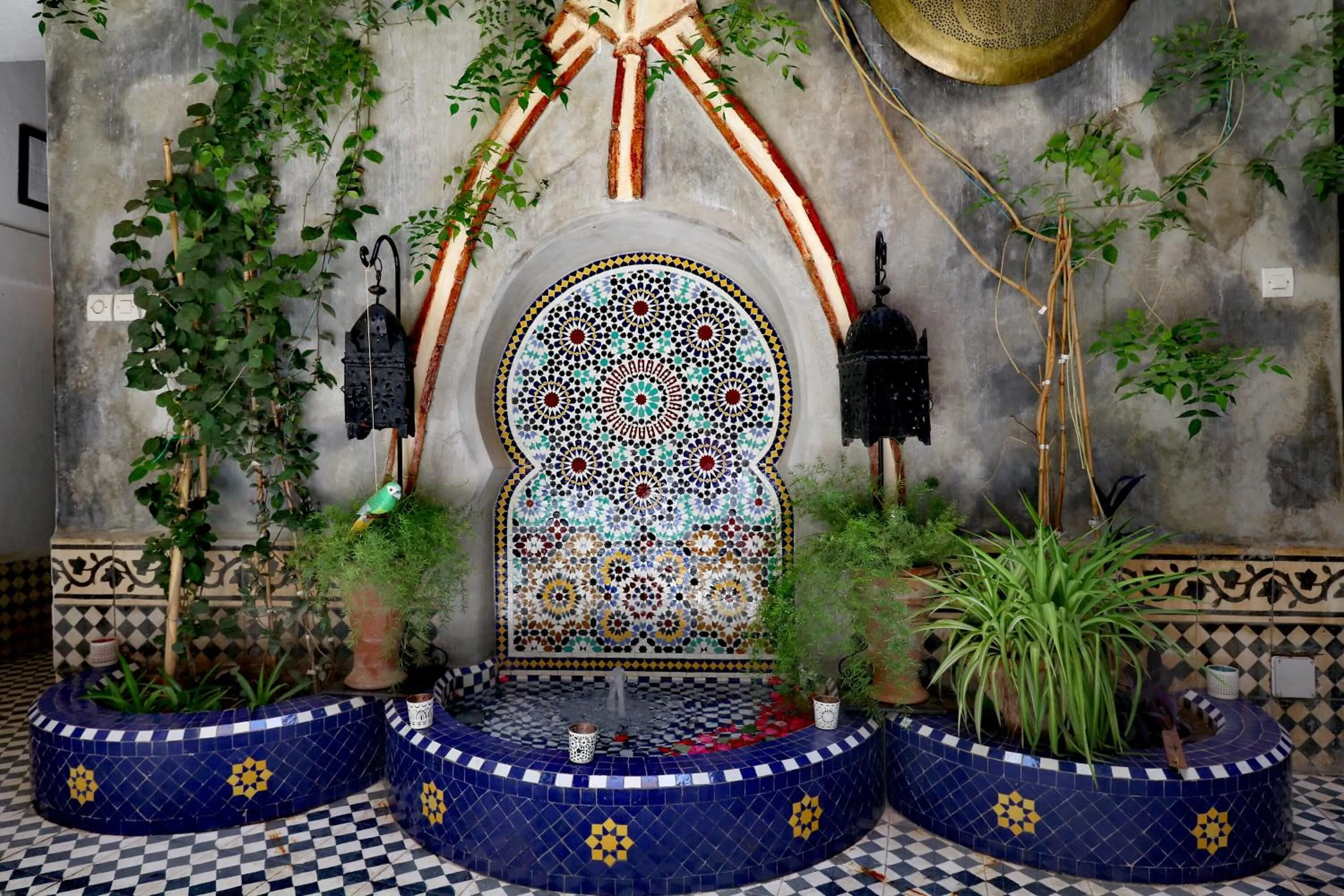 Patio in Riad Merstane Marrakech