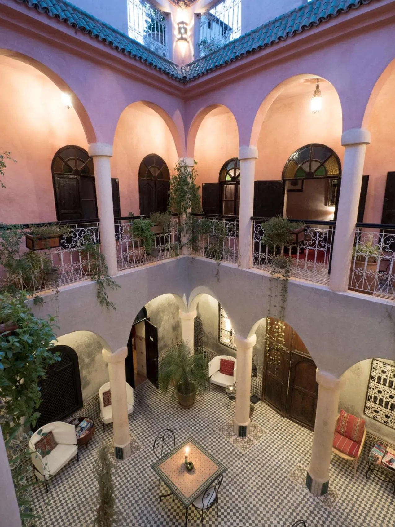 Patio in Riad Merstane Marrakech
