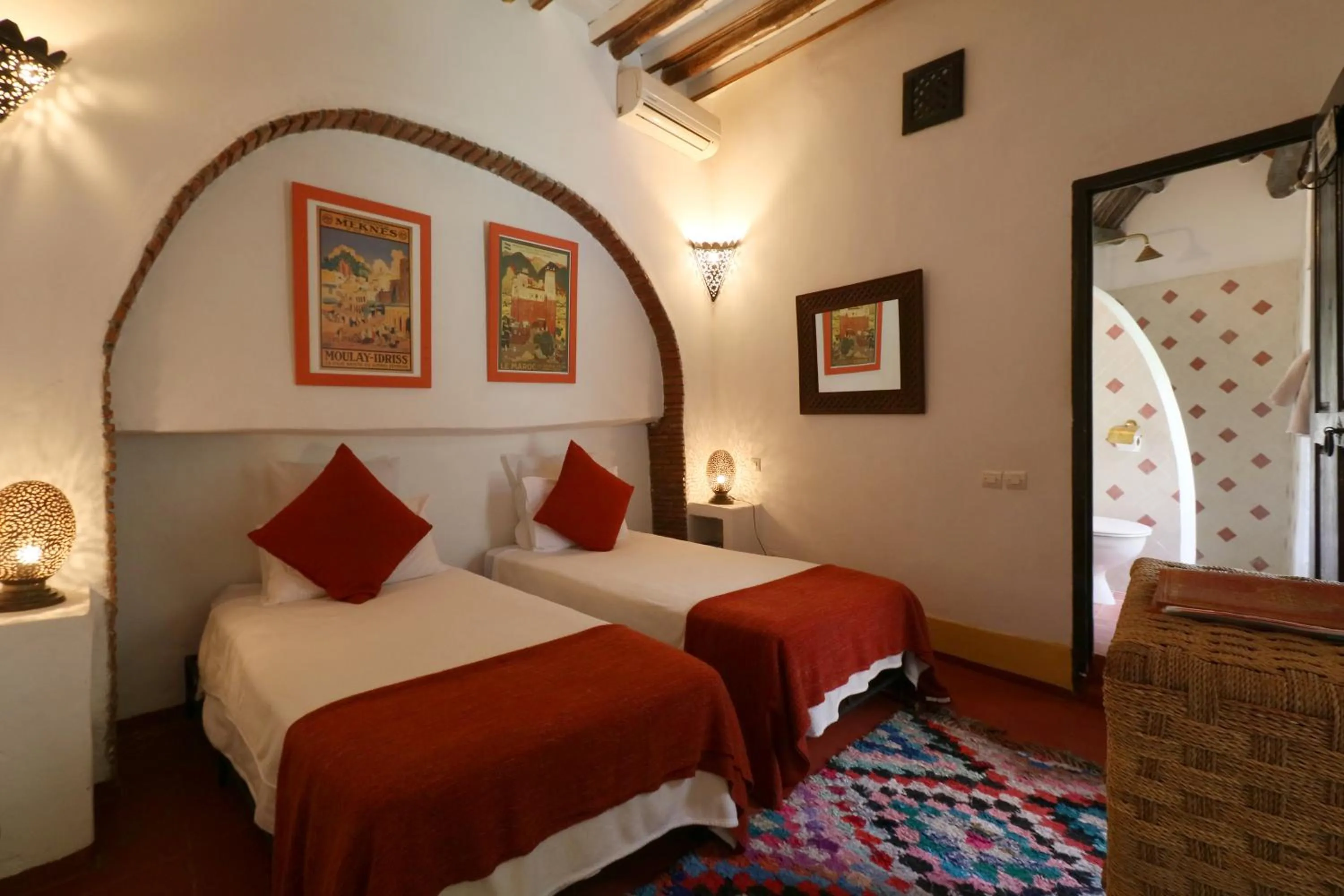 Photo of the whole room, Bed in Riad Merstane Marrakech