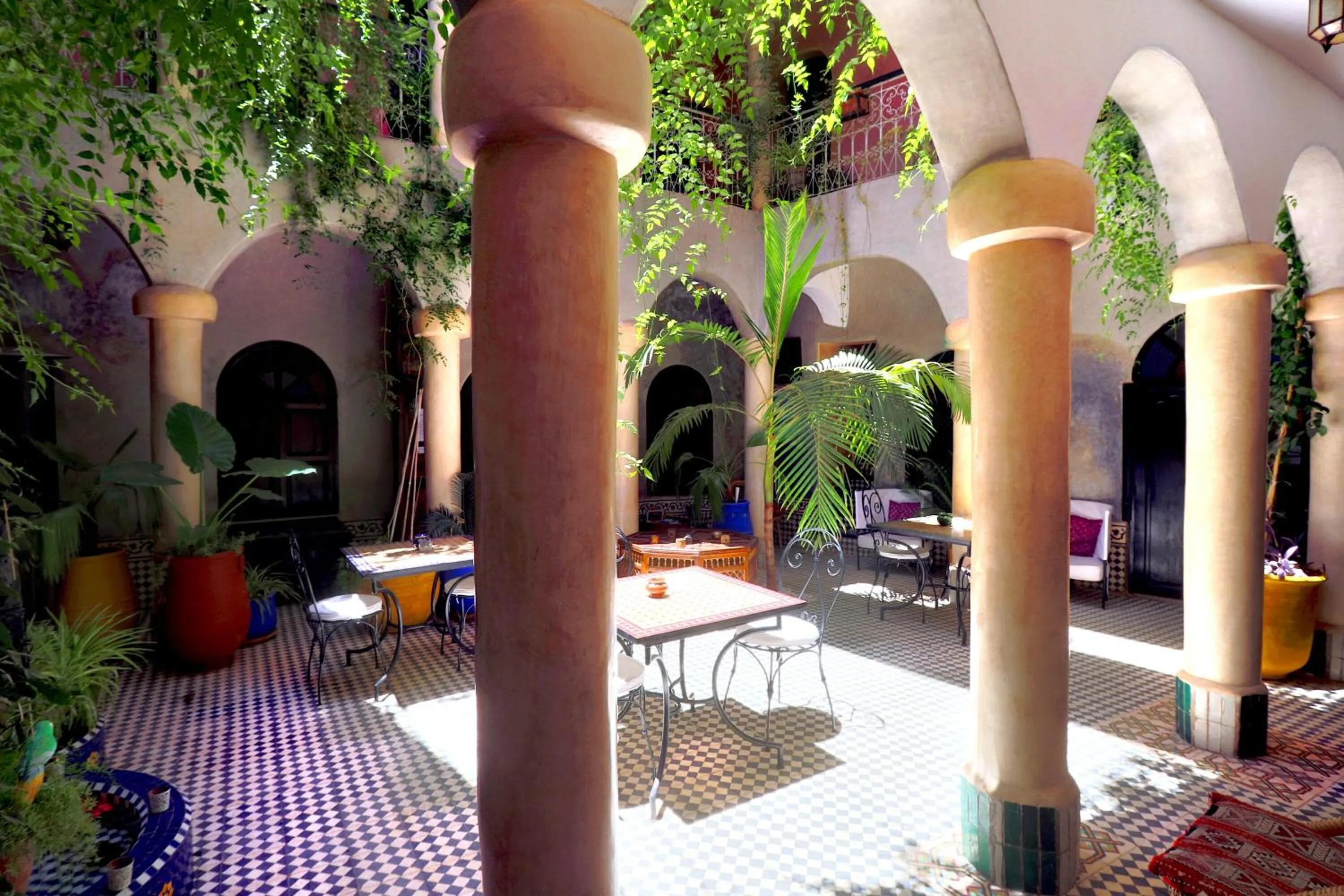 Patio in Riad Merstane Marrakech