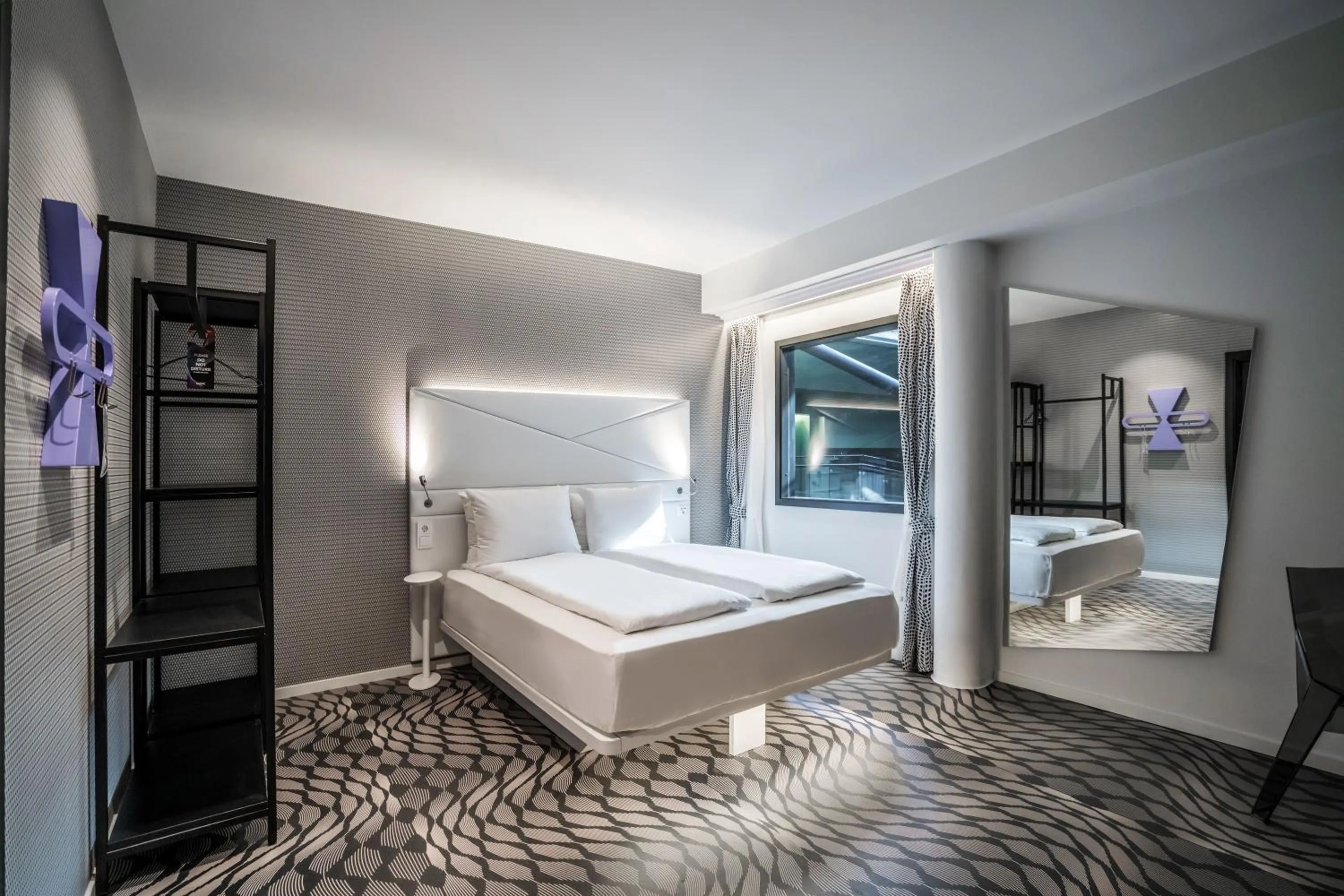 Bed in Magic Hotel & Apartments Kløverhuset