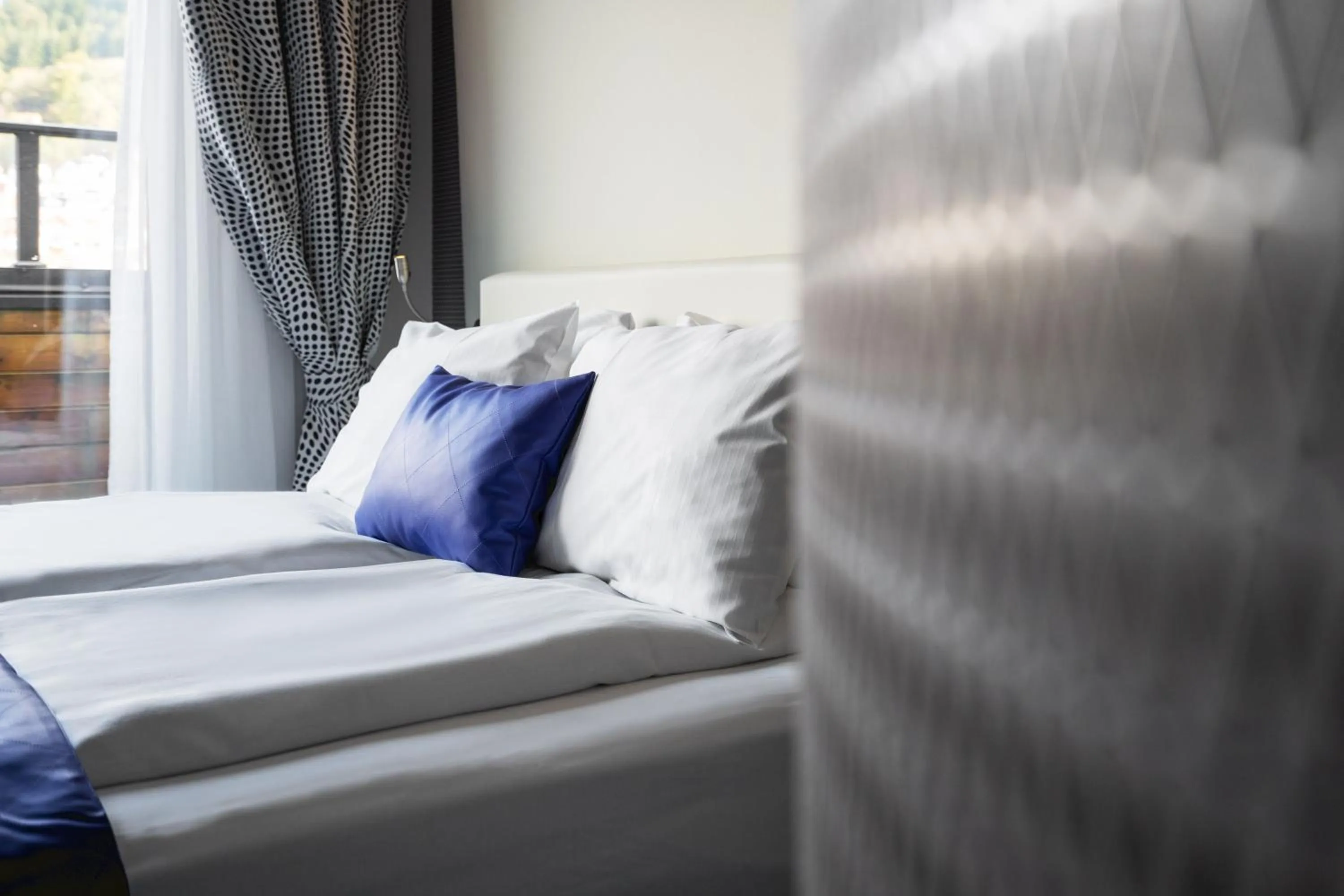 Bed in Magic Hotel & Apartments Kløverhuset