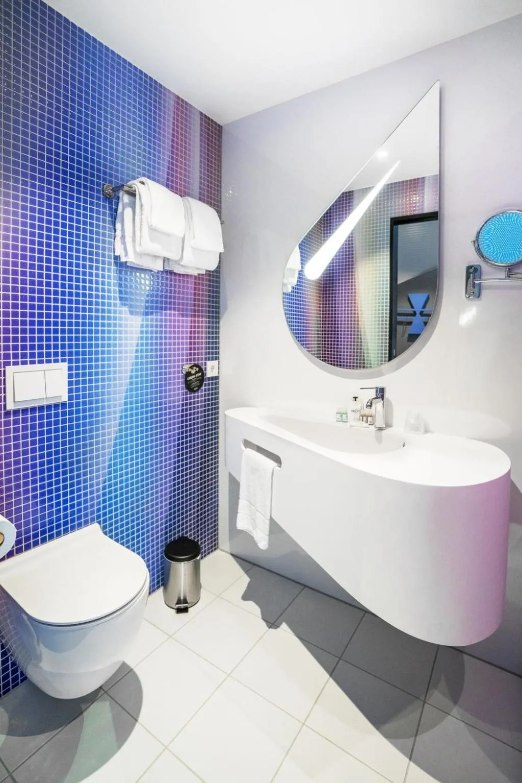 Shower in Magic Hotel & Apartments Kløverhuset